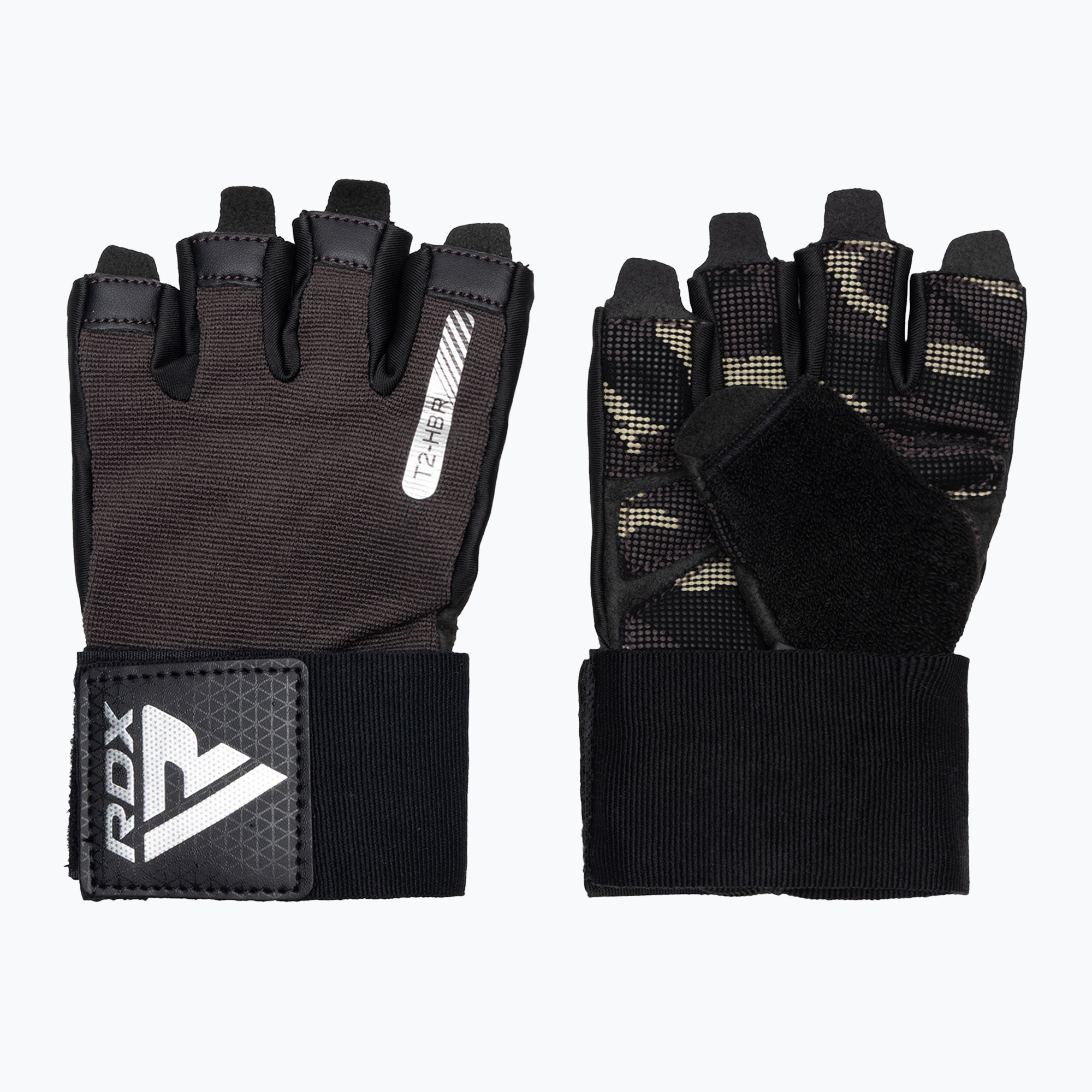 Ръкавици за тренировка RDX T2 Half brown