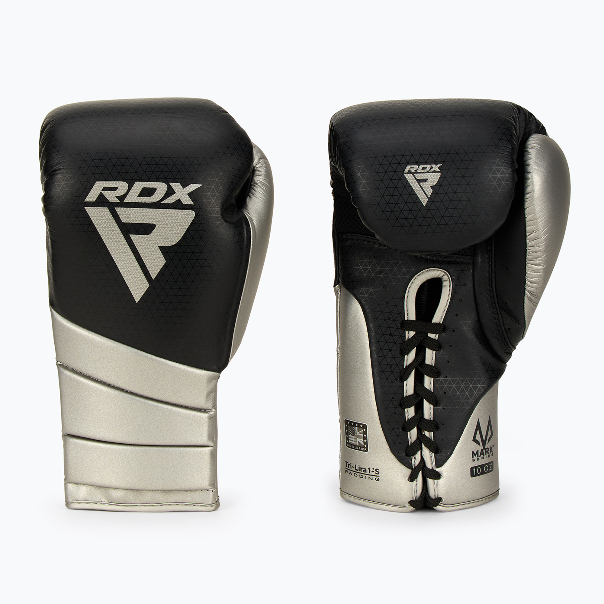 Rękawice bokserskie RDX L1 Mark Pro Training Boxing Gloves silver 