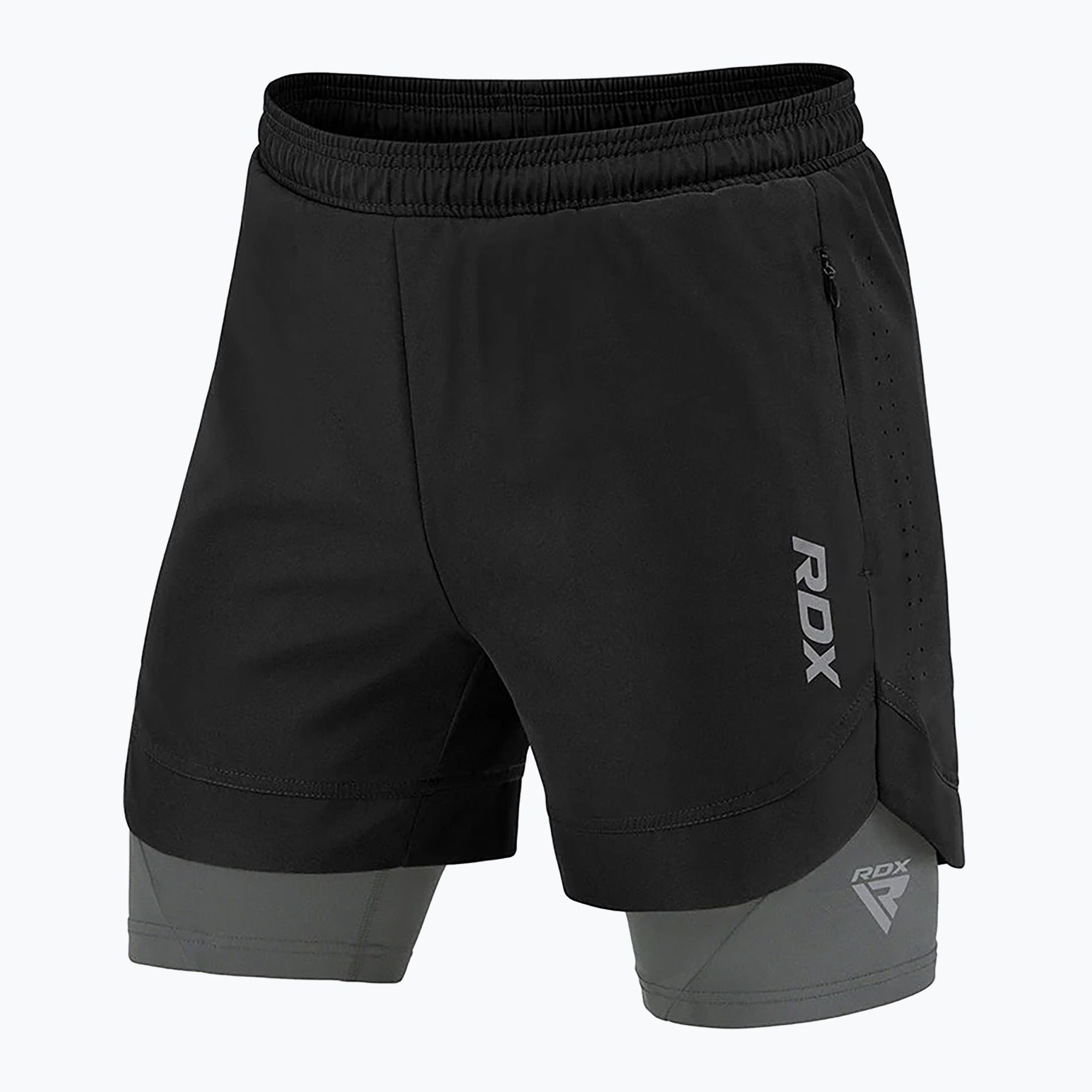Spodenki treningowe RDX T16 black/grey 