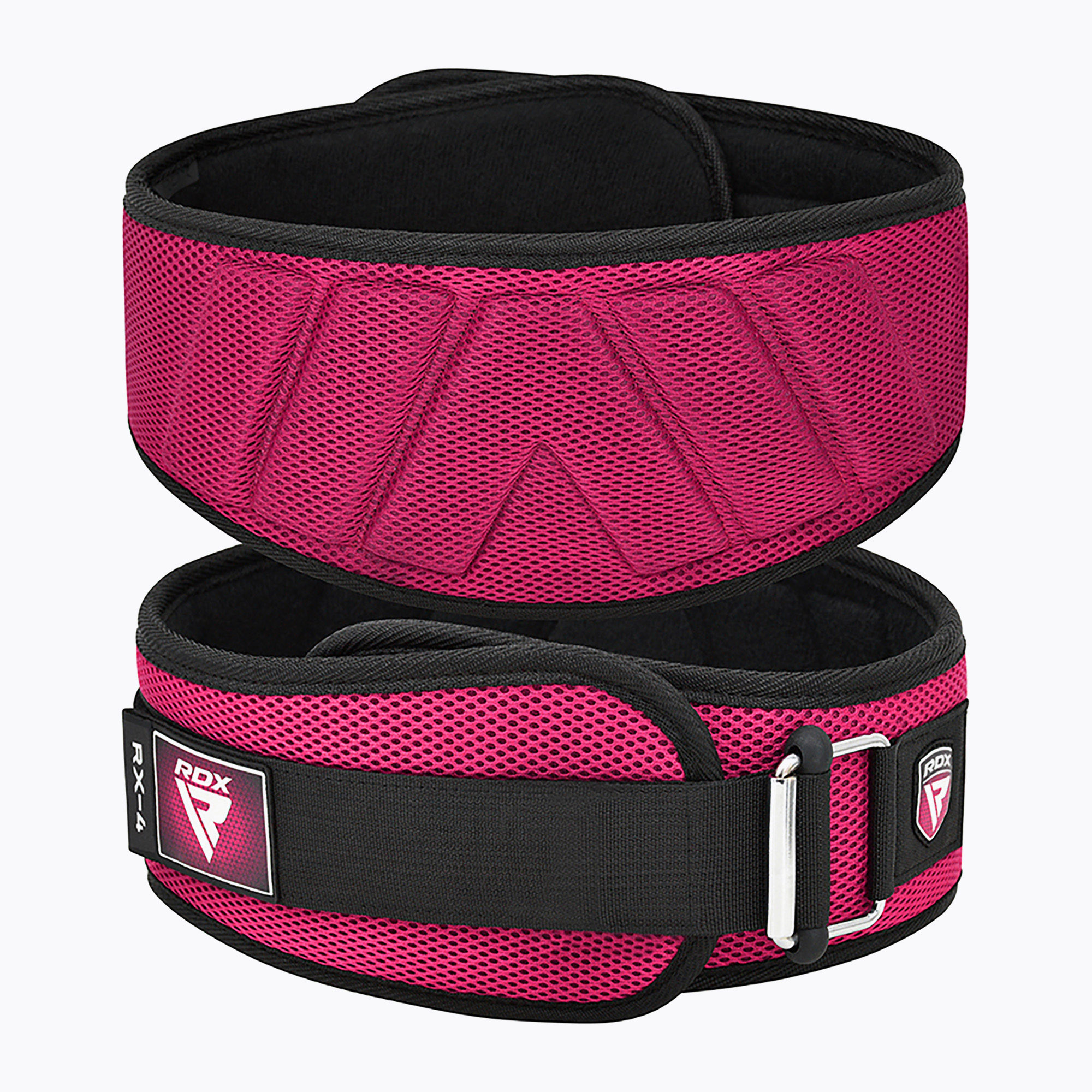 Колан за вдигане на тежести RDX Rx4 Weightlifting Belt pink
