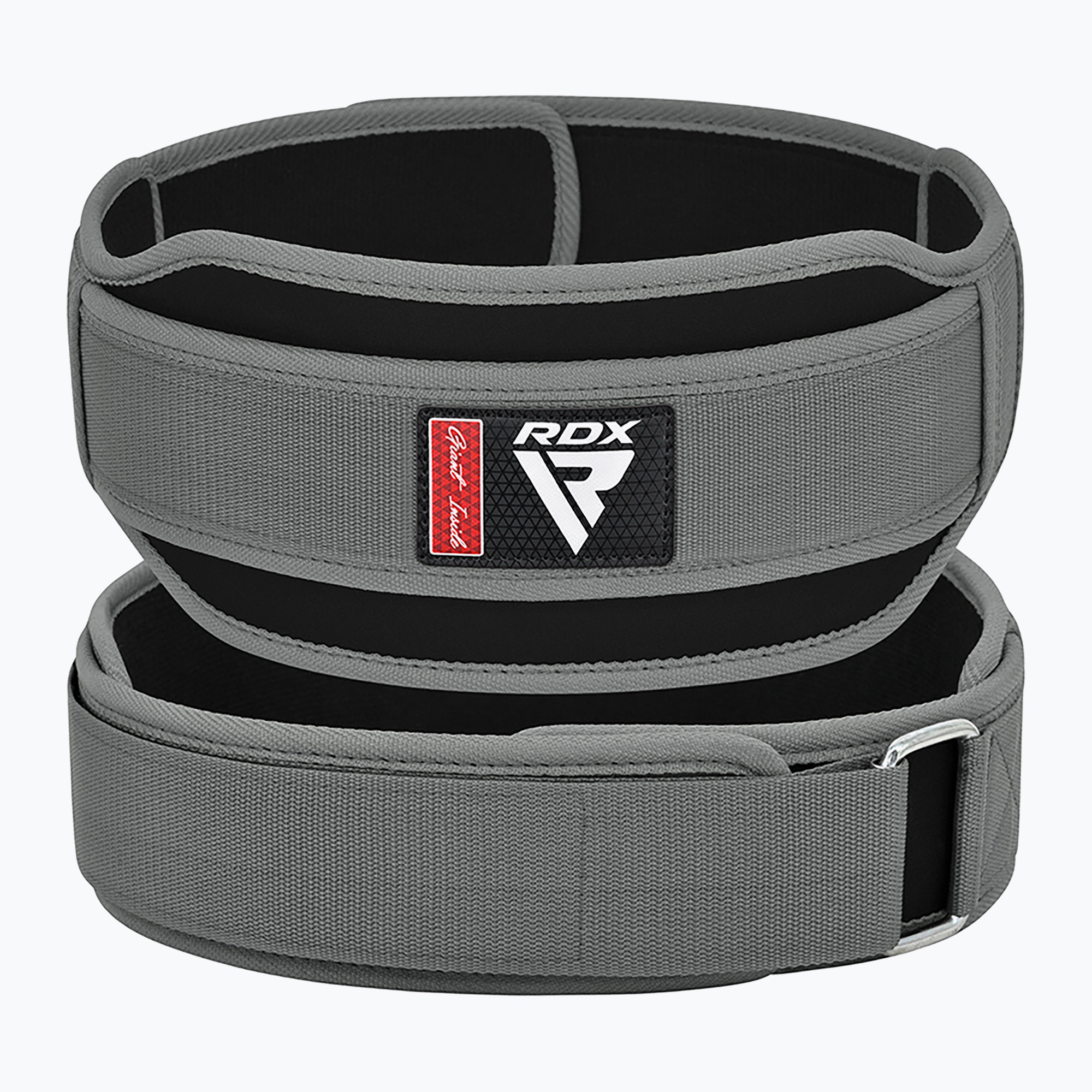 Vzpieračský opasok RDX Rx5 šedý (Rx5 Weightlifting Belt WBD-RX5G)