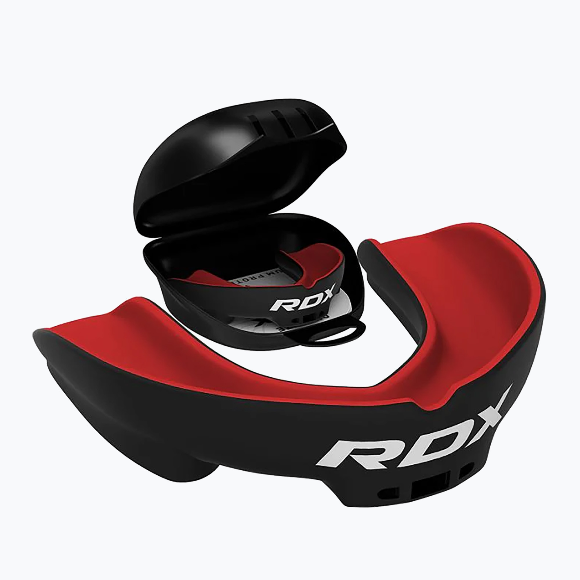 Paradenti RDX rosso/nero (Mouth Guard GGS-3RBA)