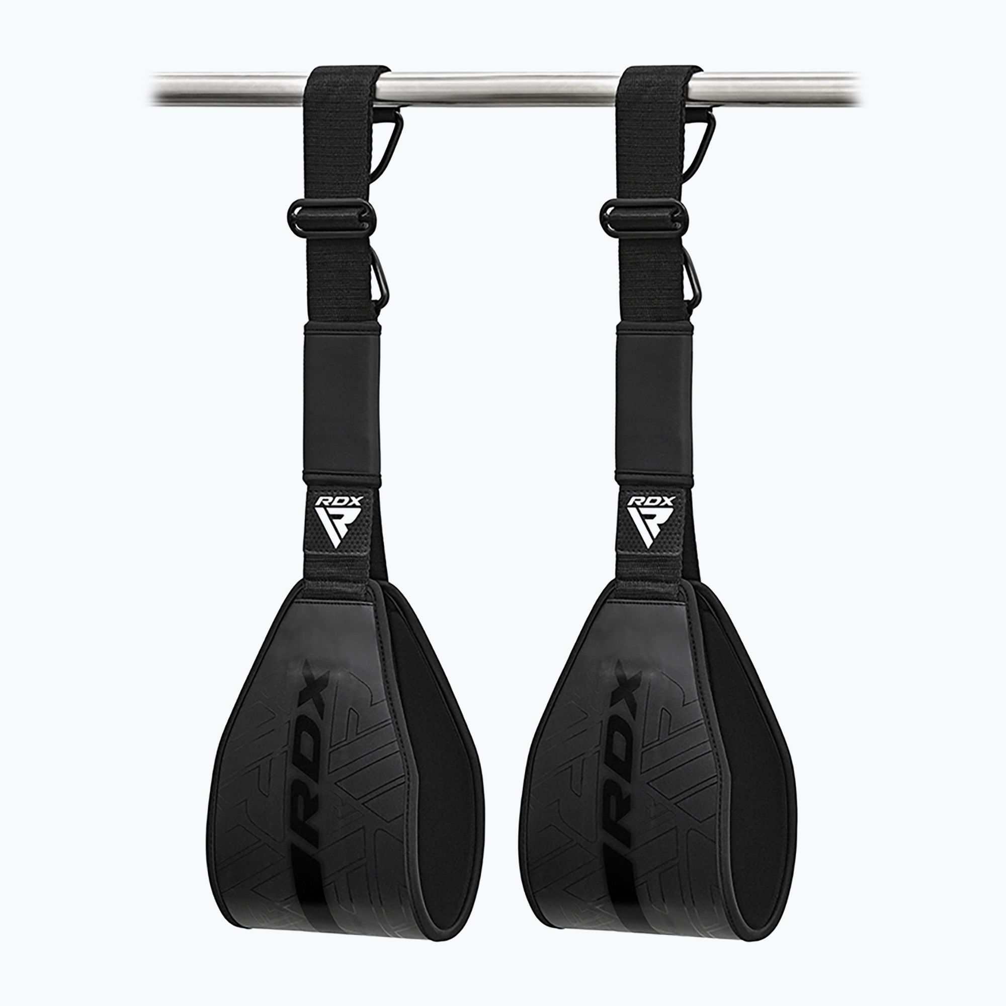 Pasy do treningu mięśni brzucha RDX F6 Kara Gym Workout ABS Straps black 