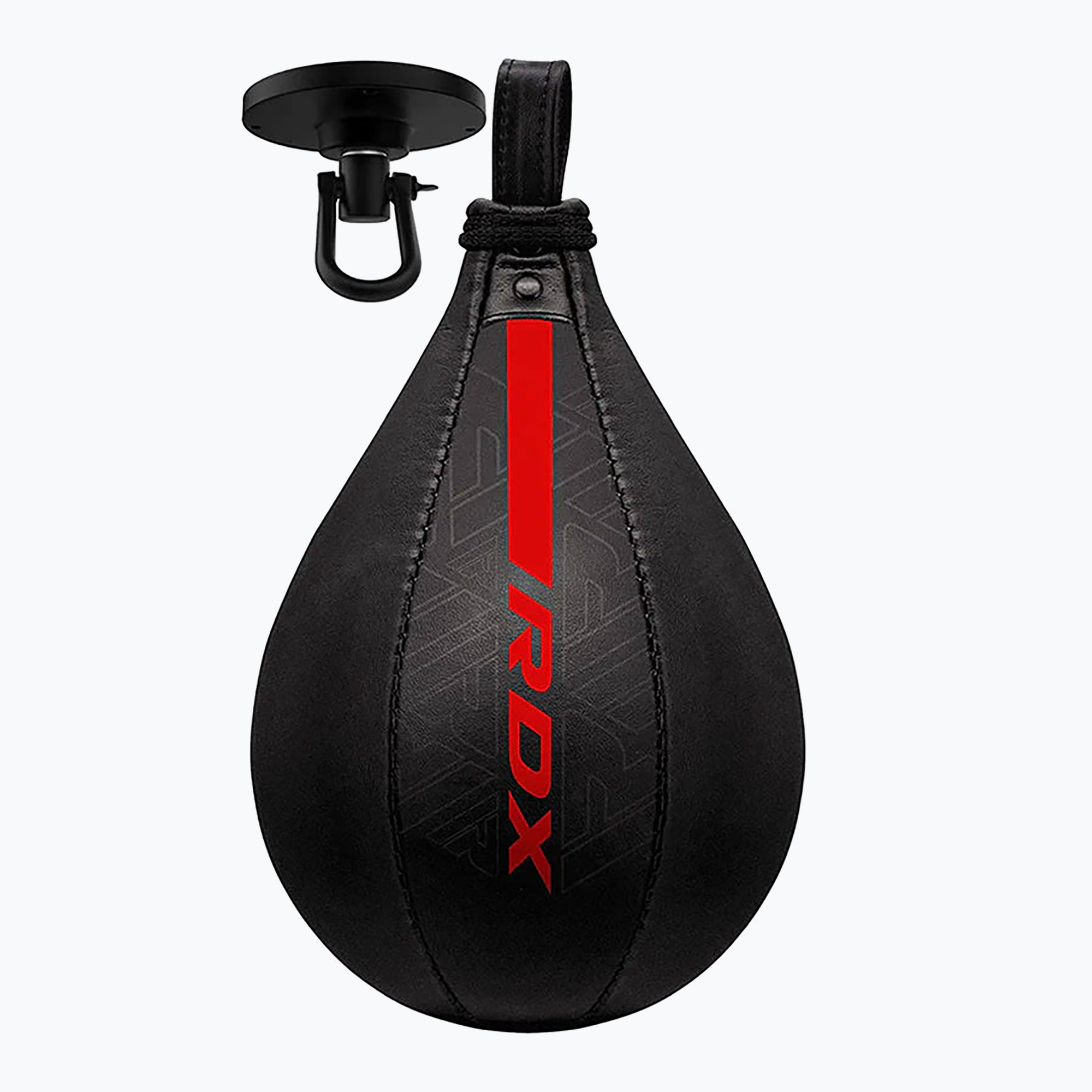 Gruszka bokserska RDX Speed Ball F6 + Swivel matte red 
