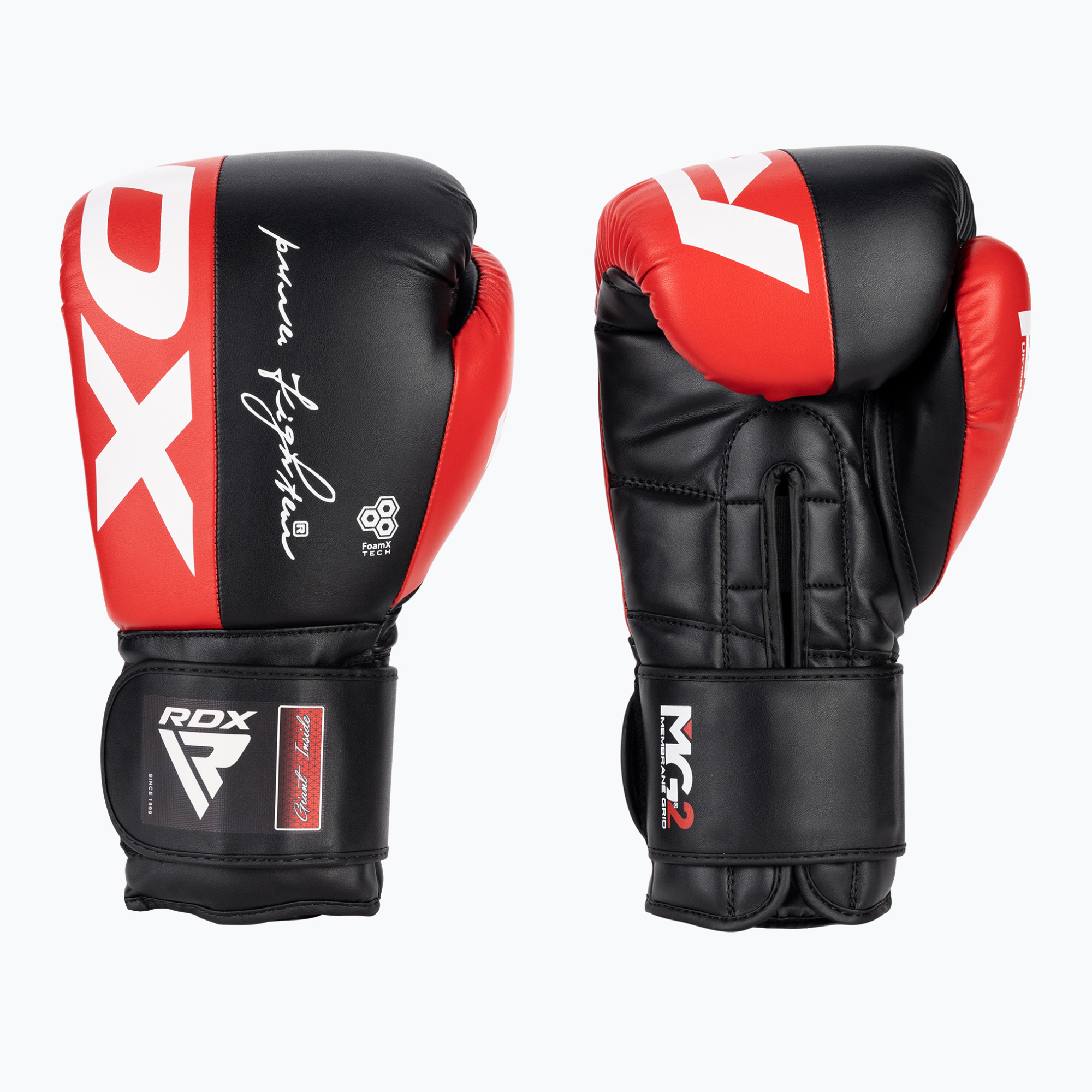 Rękawice bokserskie damskie RDX BGR-F4 red/black 