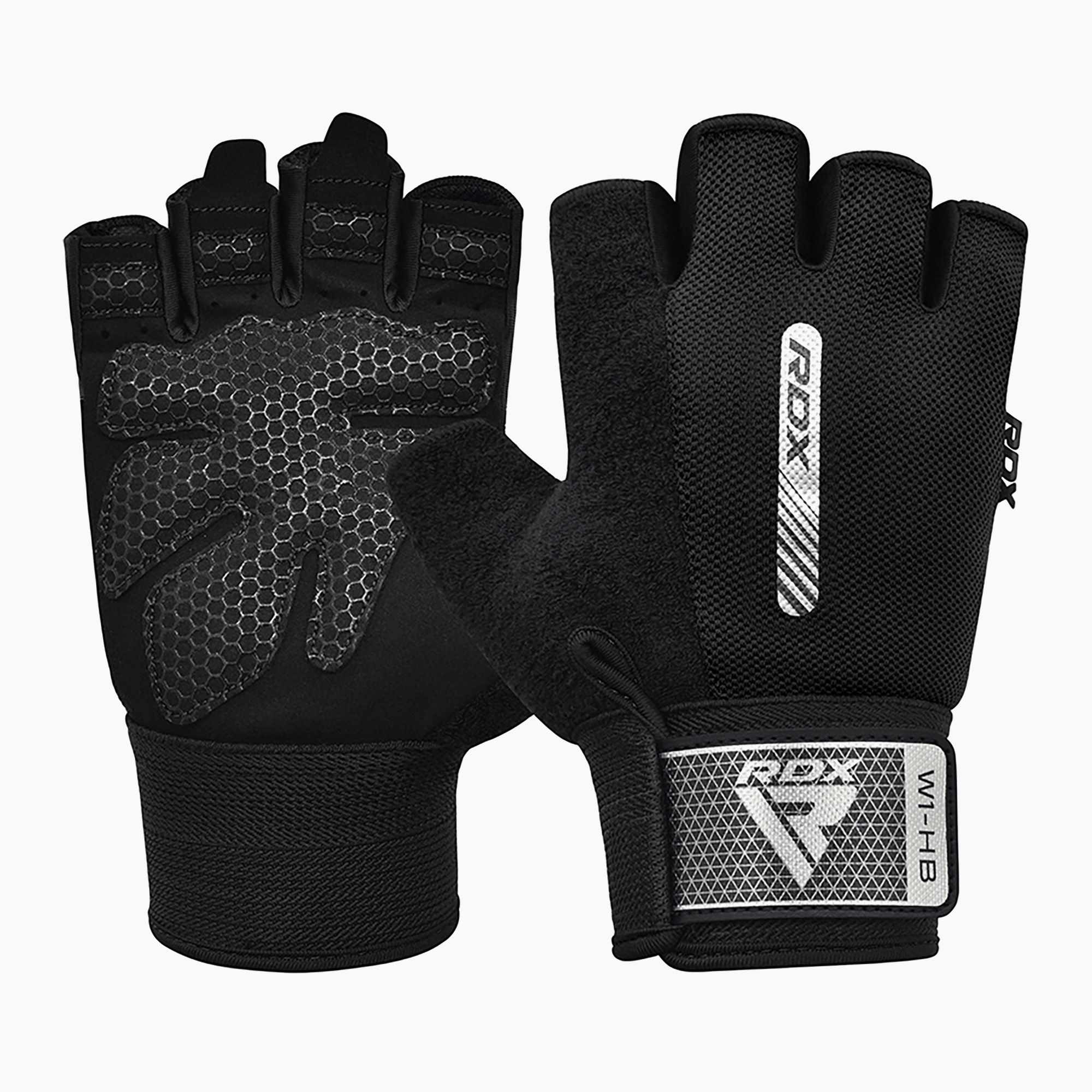 Guanti da allenamento RDX Gym W1 nero (XL/2XL) (Gym Workout W1 WGA-W1HB-L)