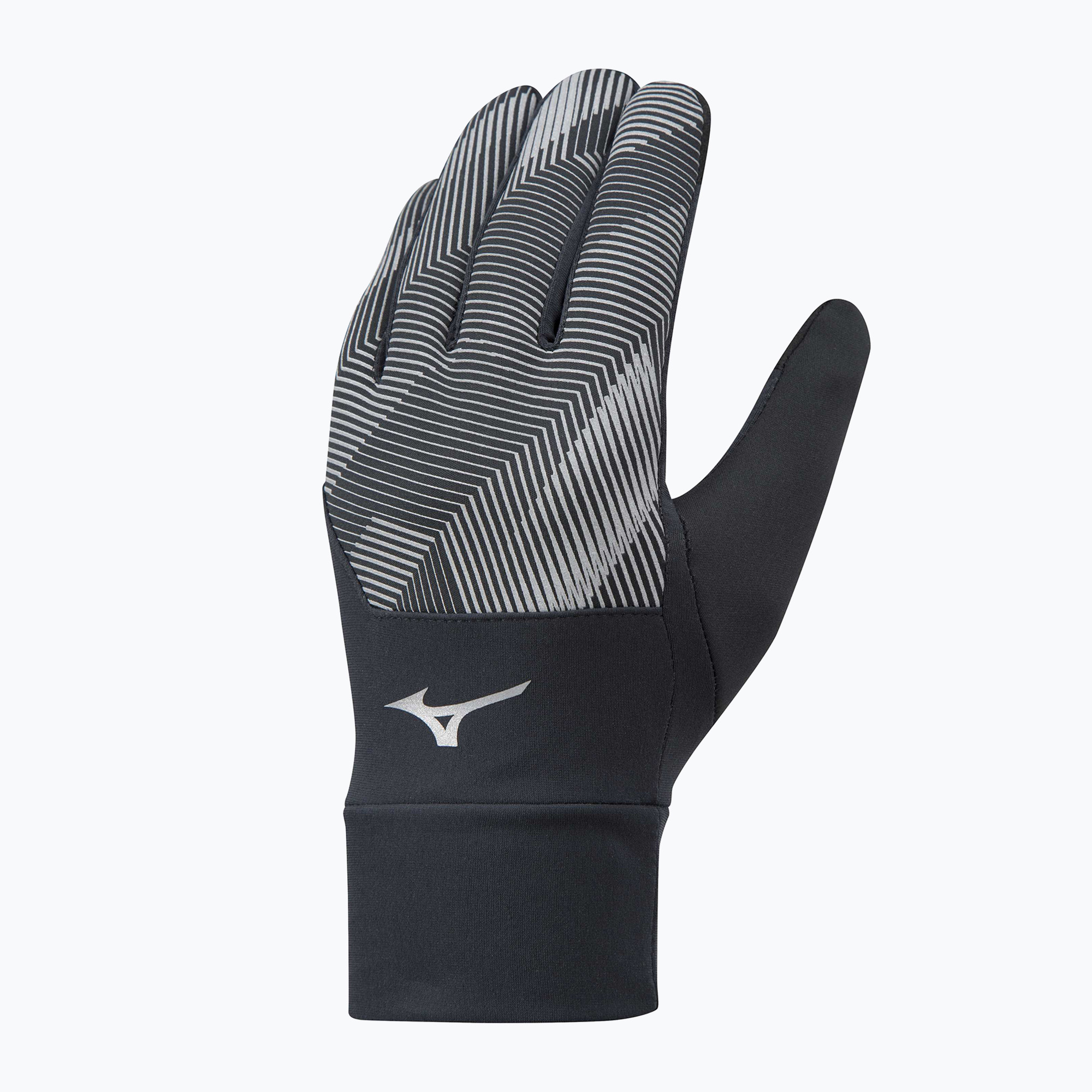 Rękawiczki do biegania Mizuno Windproof black/black 