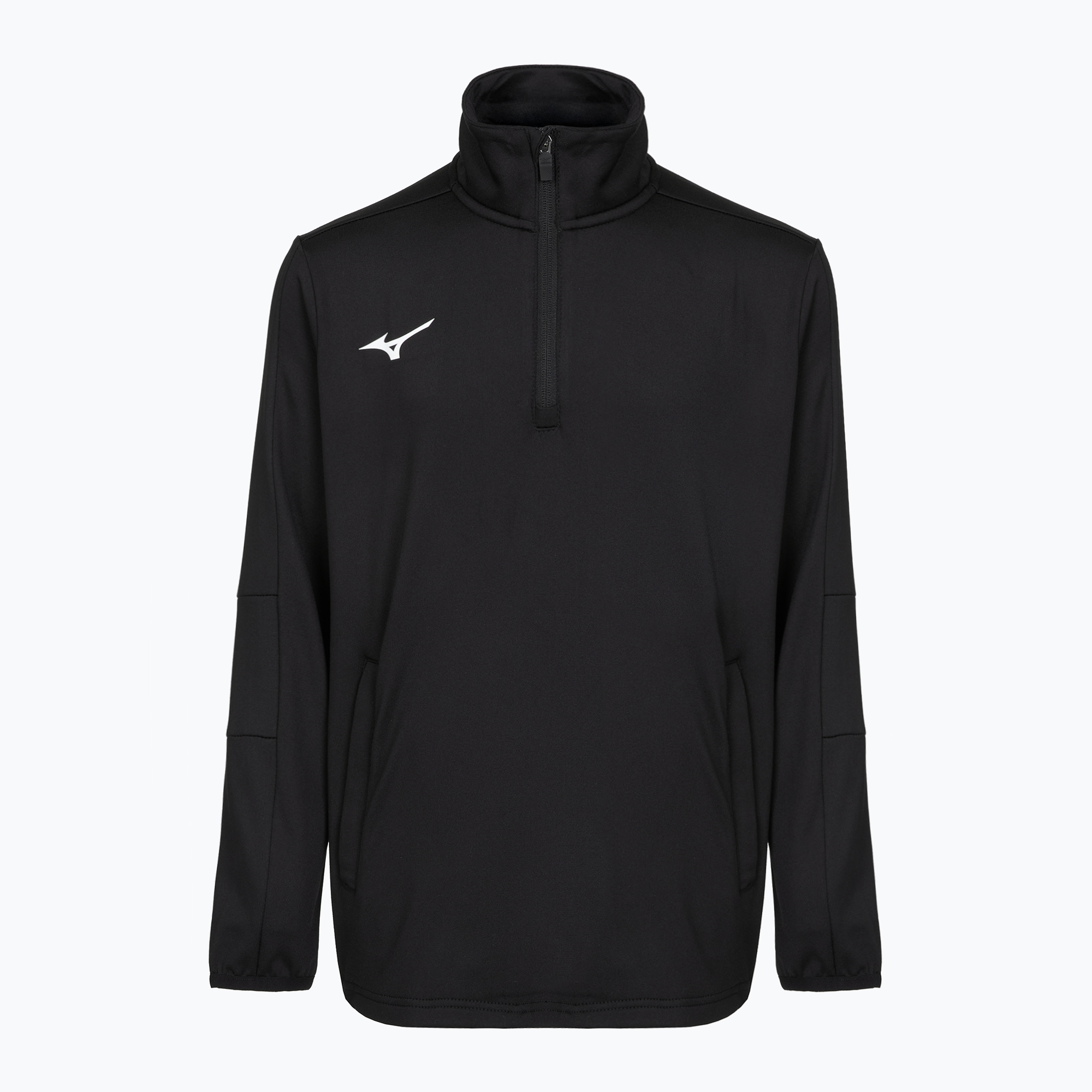 Детски поларен суитшърт Mizuno Shizuoka Tech Fleece whitenavy
