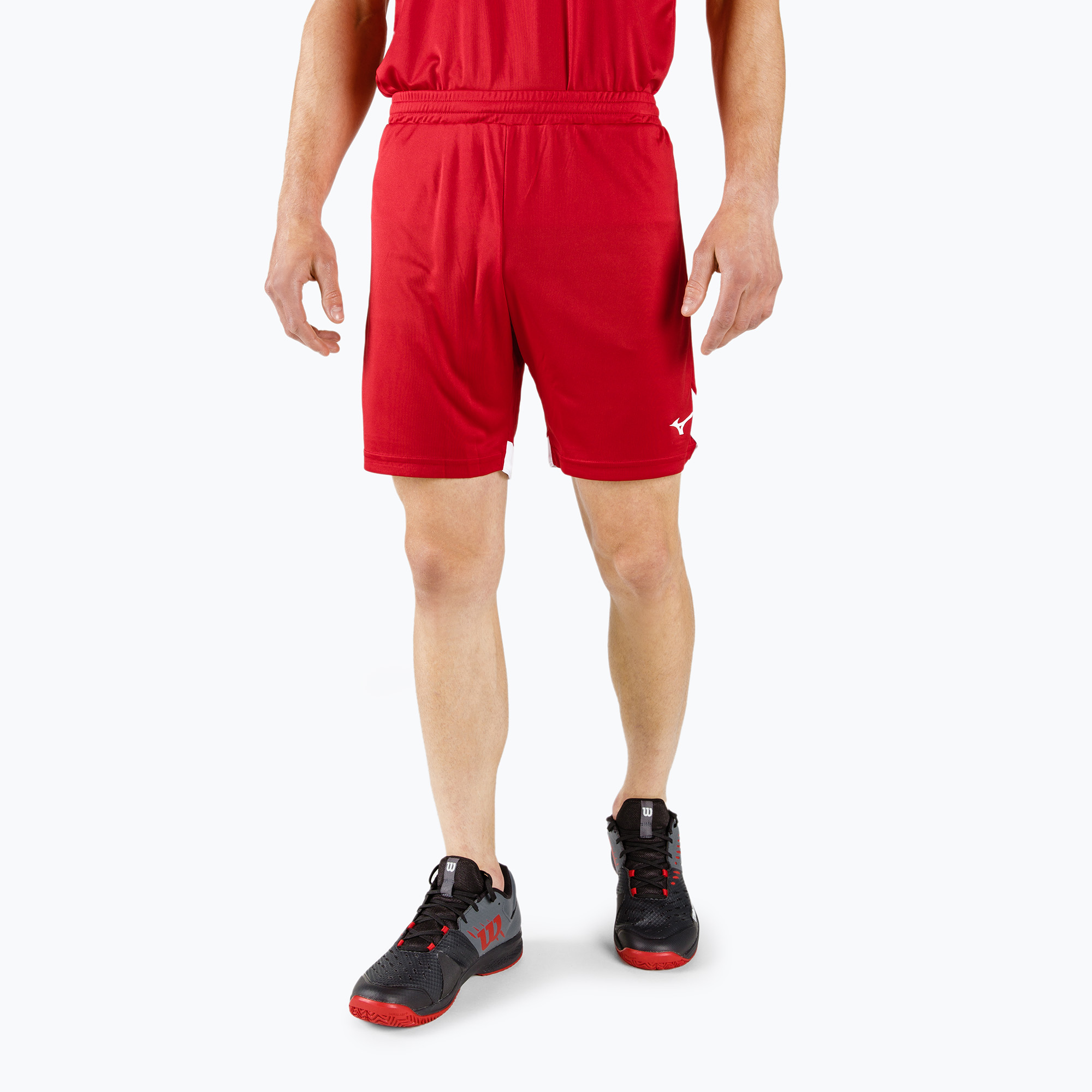 Pantaloncini da allenamento Mizuno Premium Handball da uomo, rosso X2FB9A0262 (XXL) (Premium Handball X2FB9A0262)