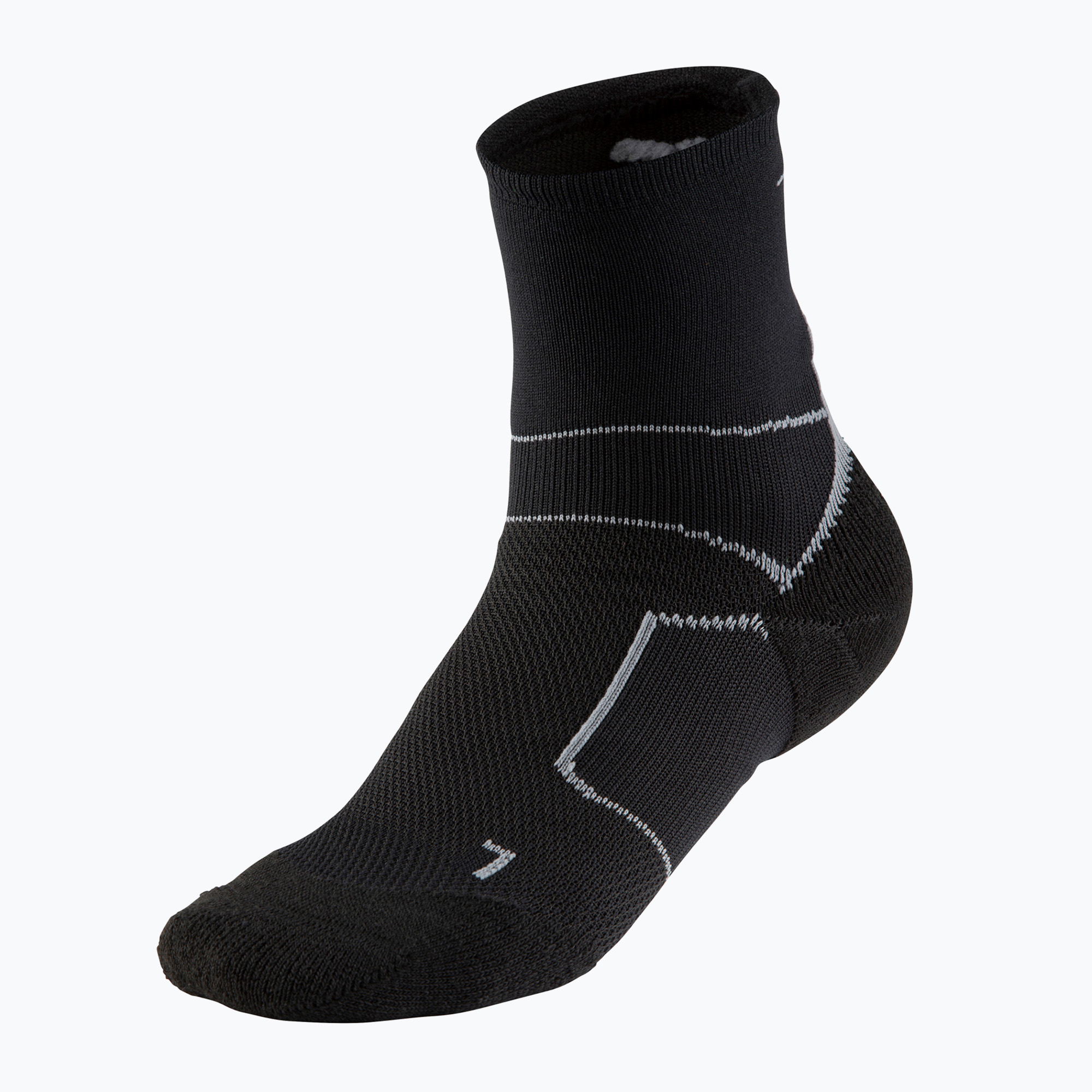 Ponožky Mizuno ER Trail black/grey (ER Trail J2GX8700Z98)