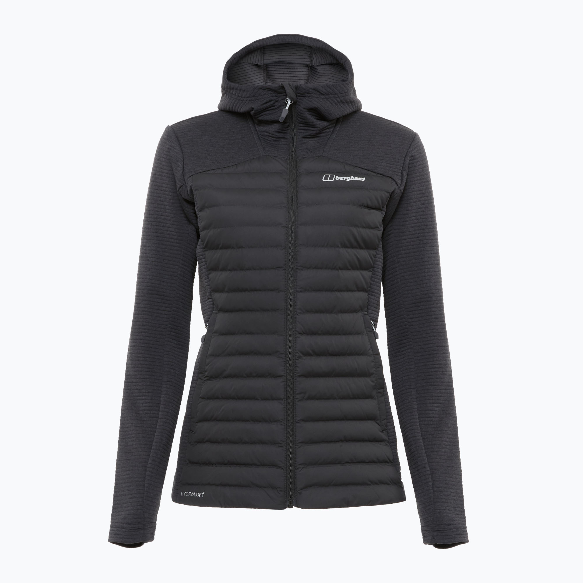 Kurtka hybrydowa damska Berghaus Nula Hybrid black/black 