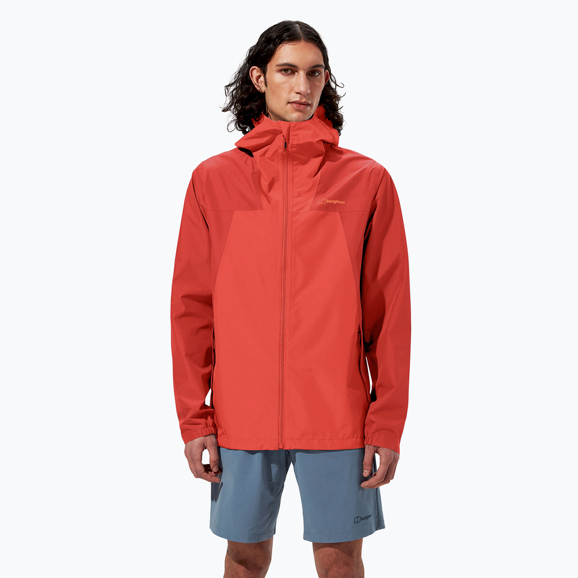 Kurtka przeciwdeszczowa męska Berghaus Deluge Pro 3.0 apricot flame/apricot spice 