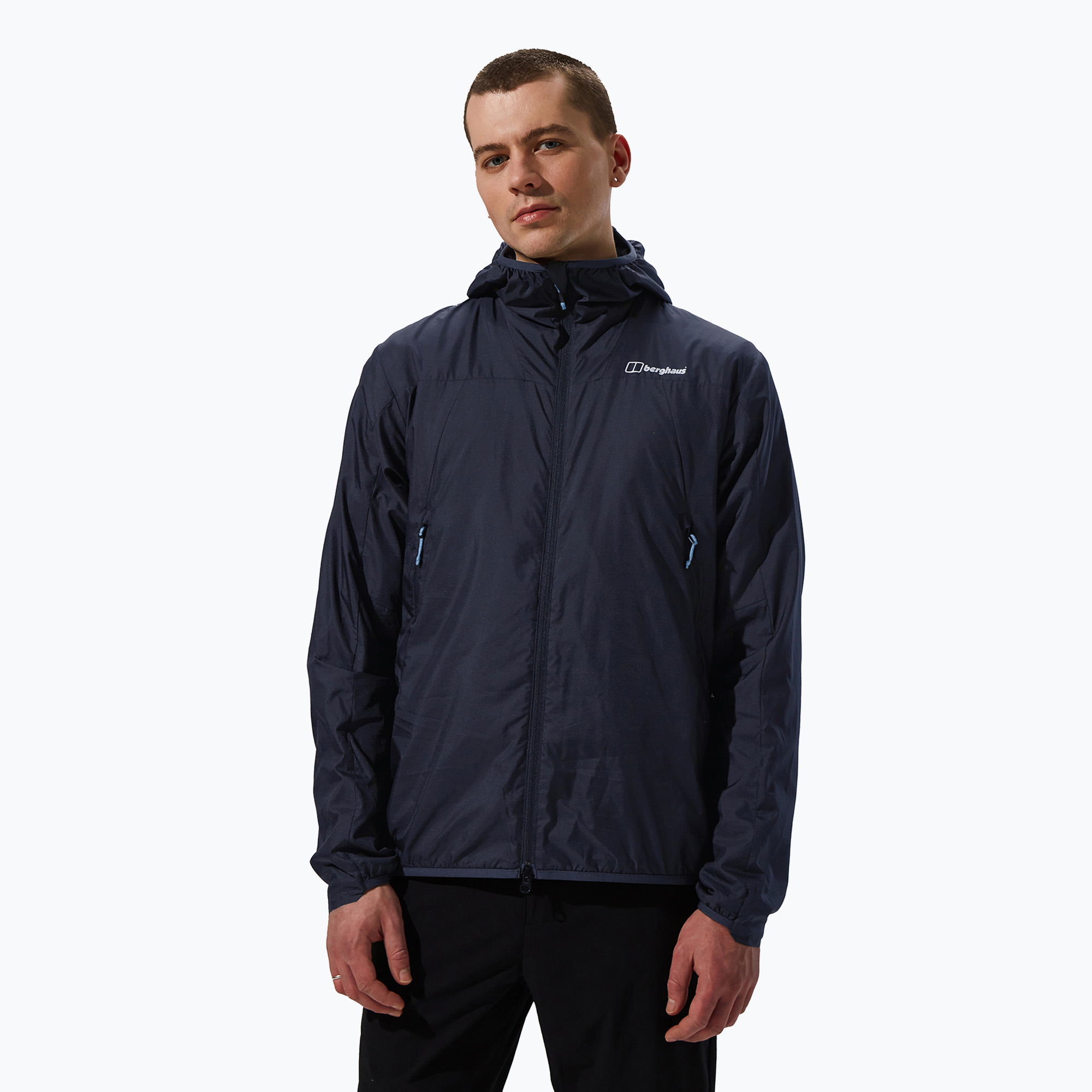 Kurtka przeciwwiatrowa męska Berghaus Alpha Resist-Air dark blue 