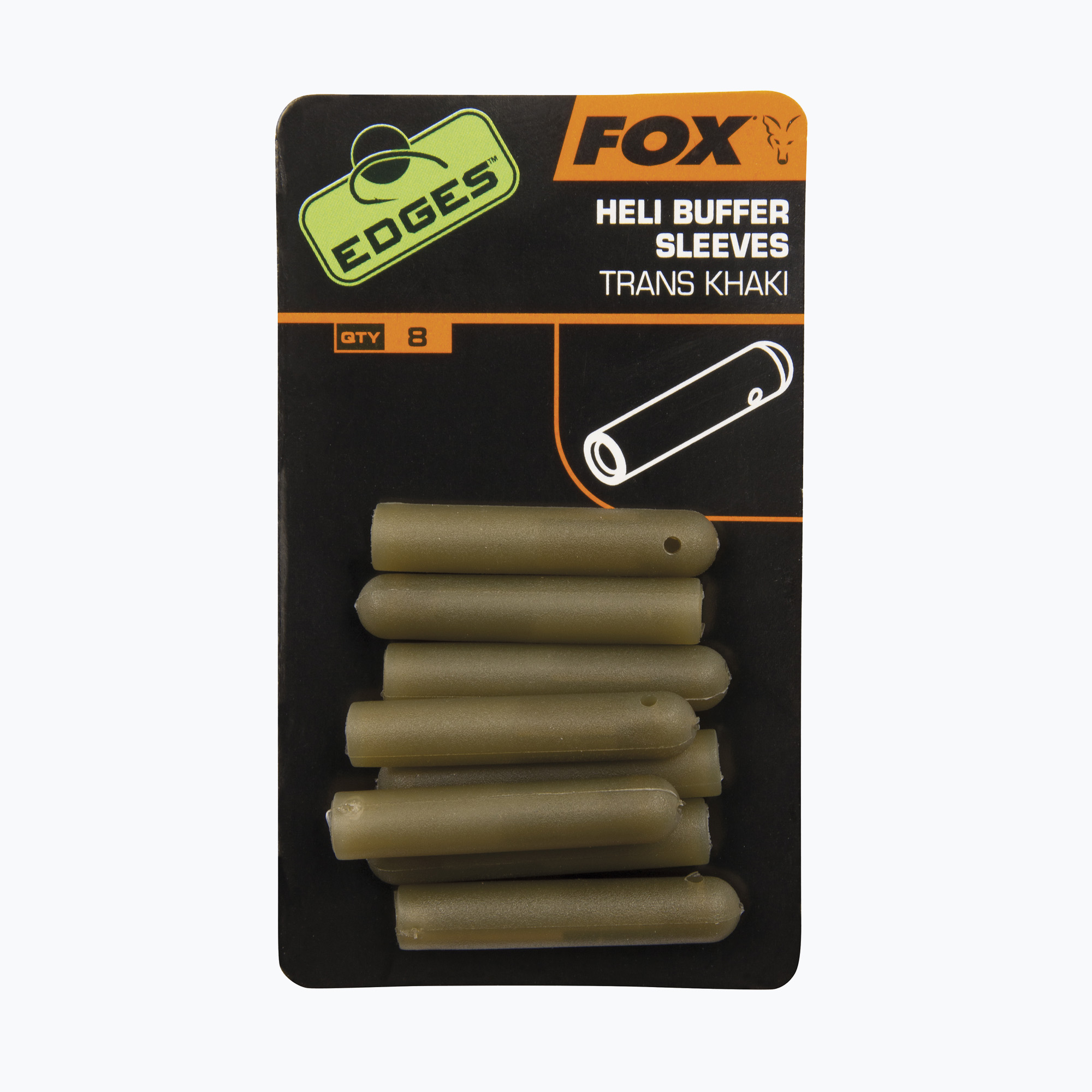 FOX Edges Heli Buffer Sleeves 8 db helikopter készlet gumik. Trans Khaki CAC584 (Edges Heli Buffer Sleeves CAC584)