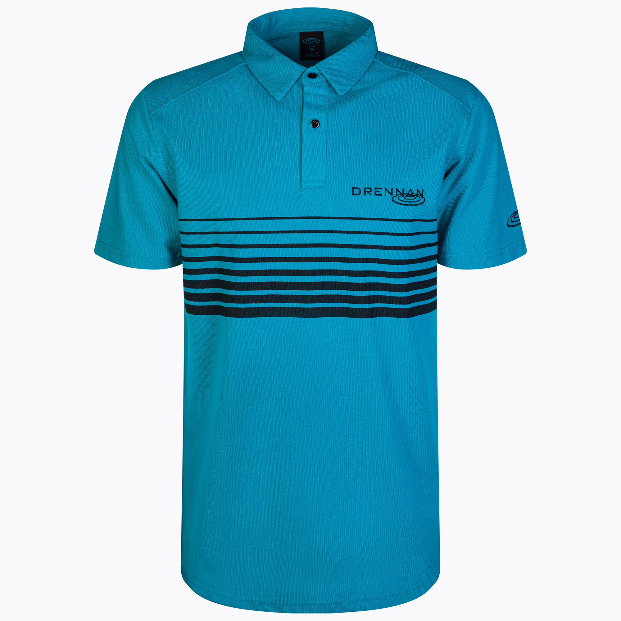 Camicia da pesca da uomo Drennan Aqua Line Polo blu CSDAP205 (S) (Aqua Line Polo CSDAP204)