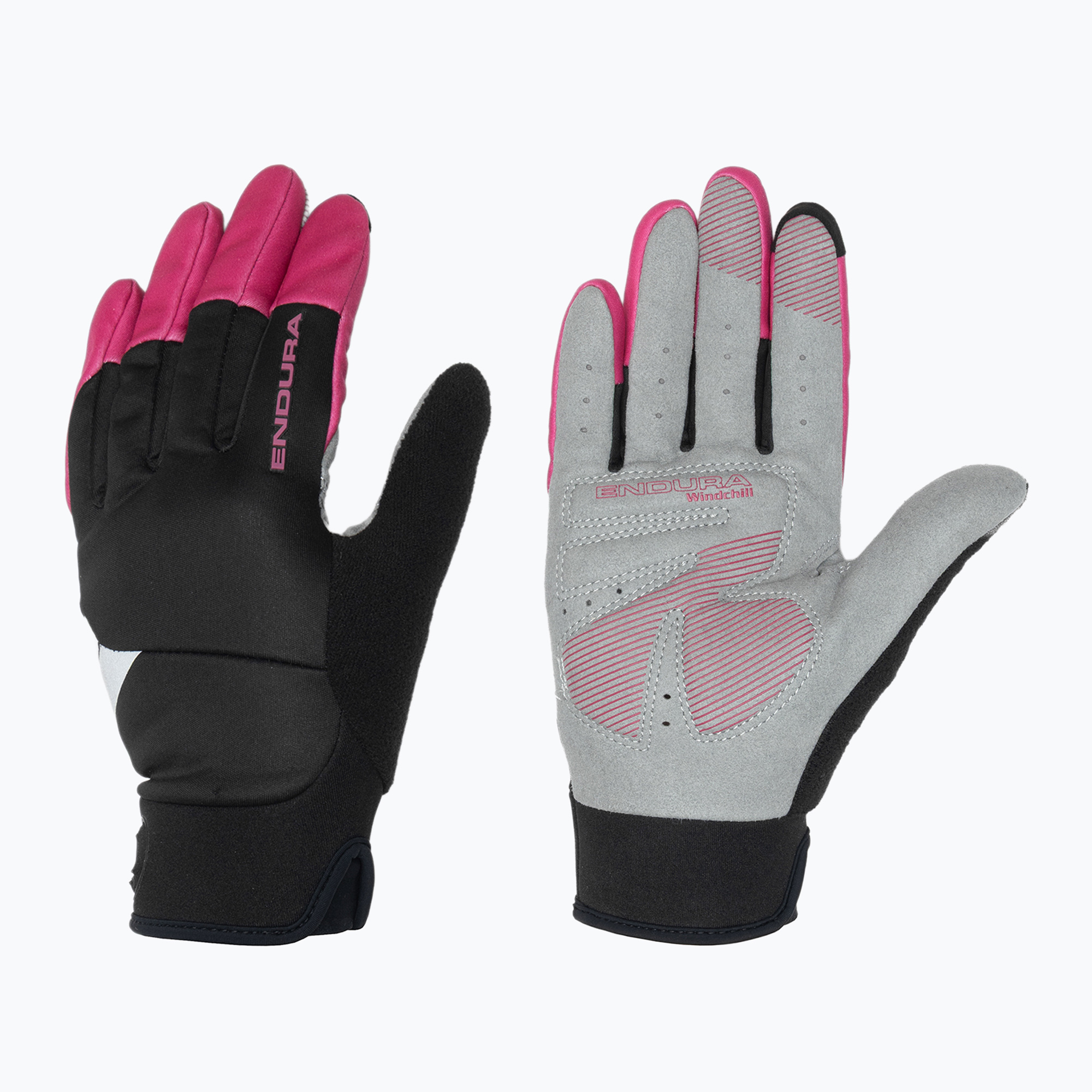 Дамски ръкавици за колоездене Endura Windchill W cerise