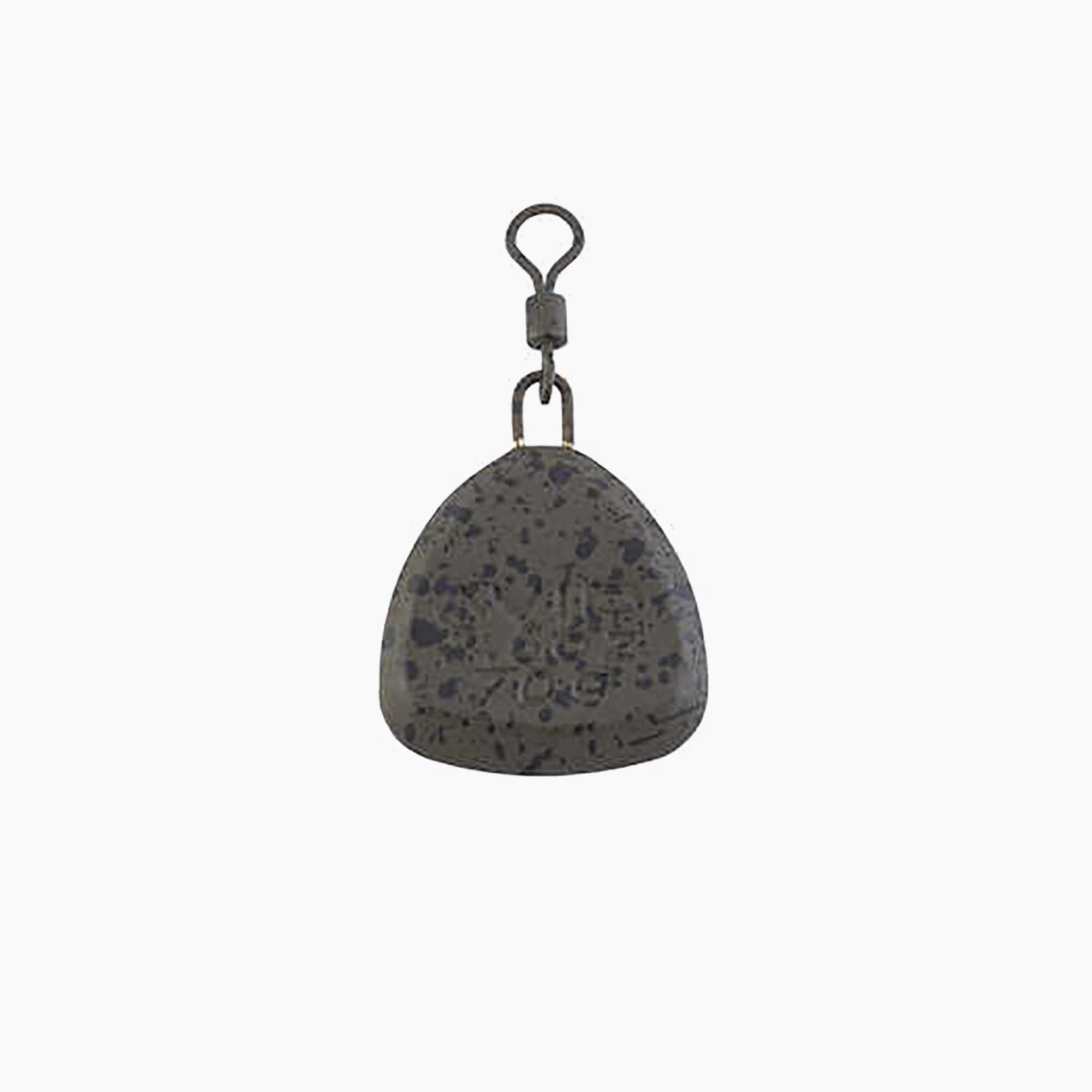 Horgászsüllyesztő Avid Carp lapos körte forgó ólom zöld A0420025 (Flat Pear Swivel Lead A0420025)