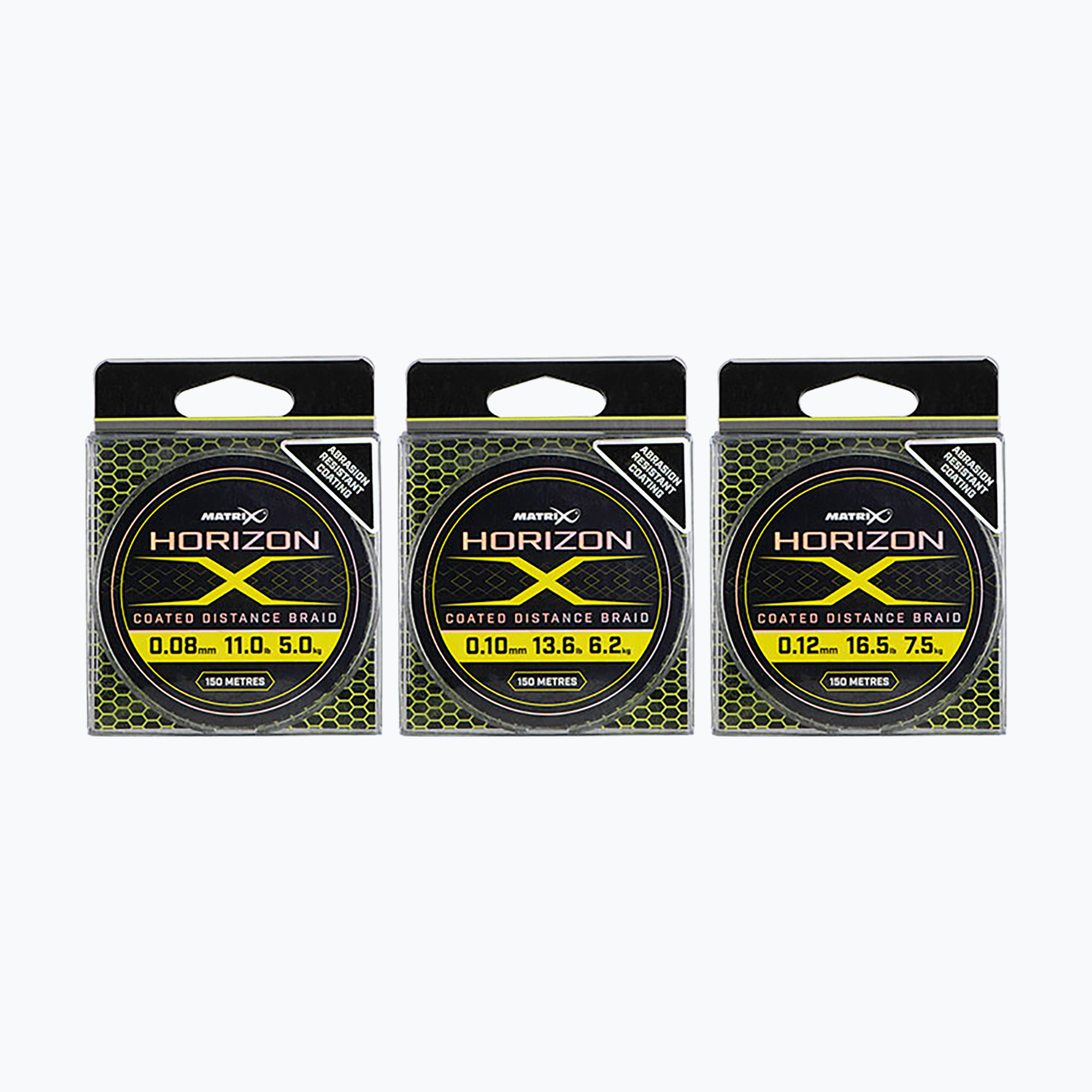 Matrix Horizon X bevonatos távolsági fonott szürke GBL006 (Horizon X Coated Distance GBL006)