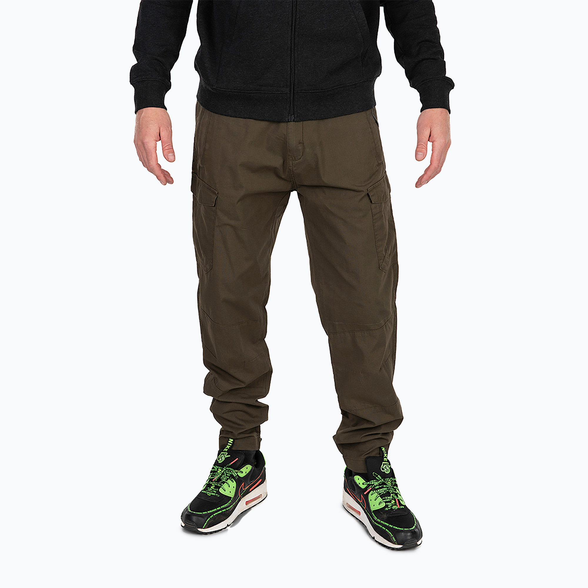 Pantaloni Fox International Collection LW Cargo verde/nero (S) (Collection LW Cargo CCL254)