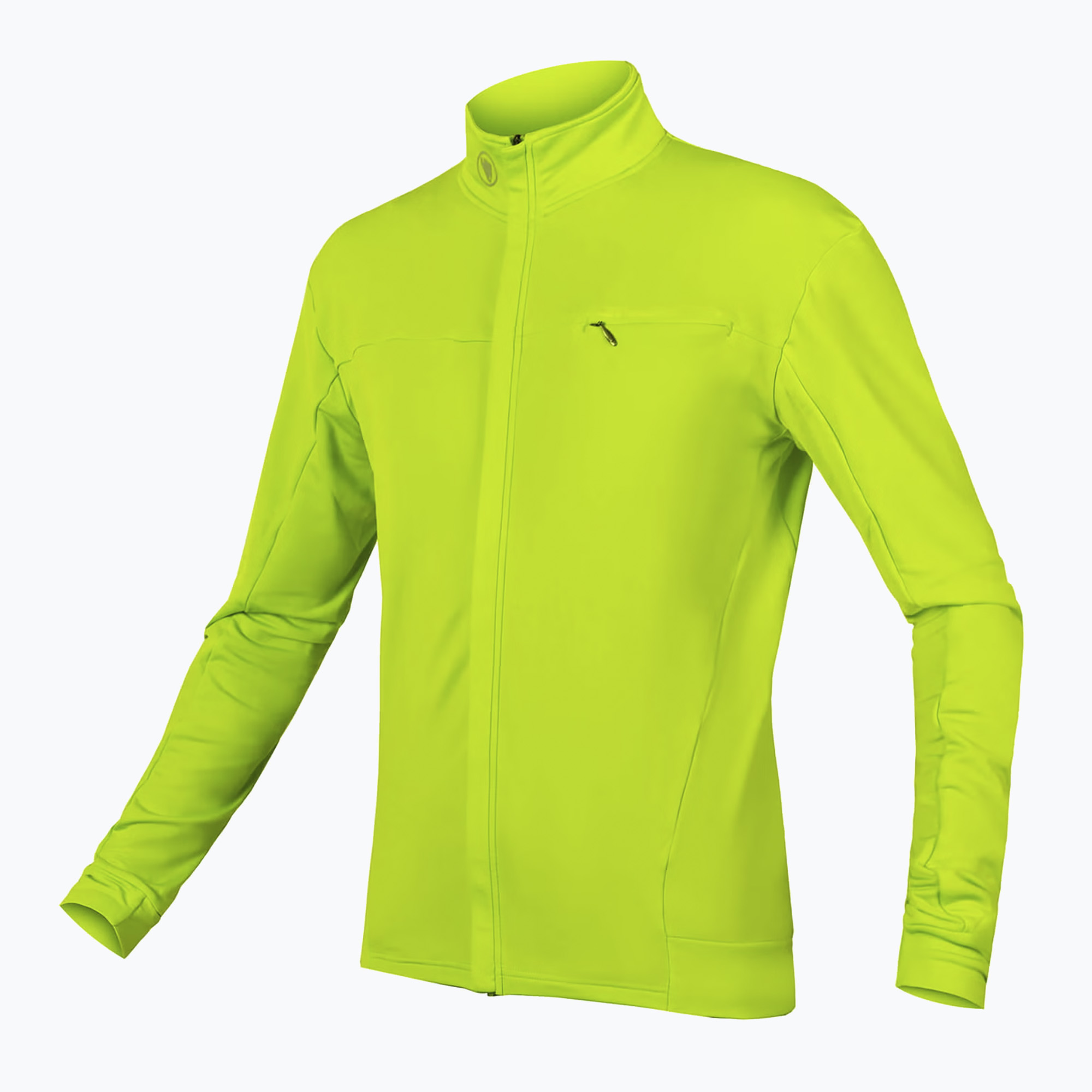 Pánske cyklistické tričko Endura Xtract Roubaix hi-viz s dlhým rukávom žlté (Xtract Roubaix L/S E3134YV)