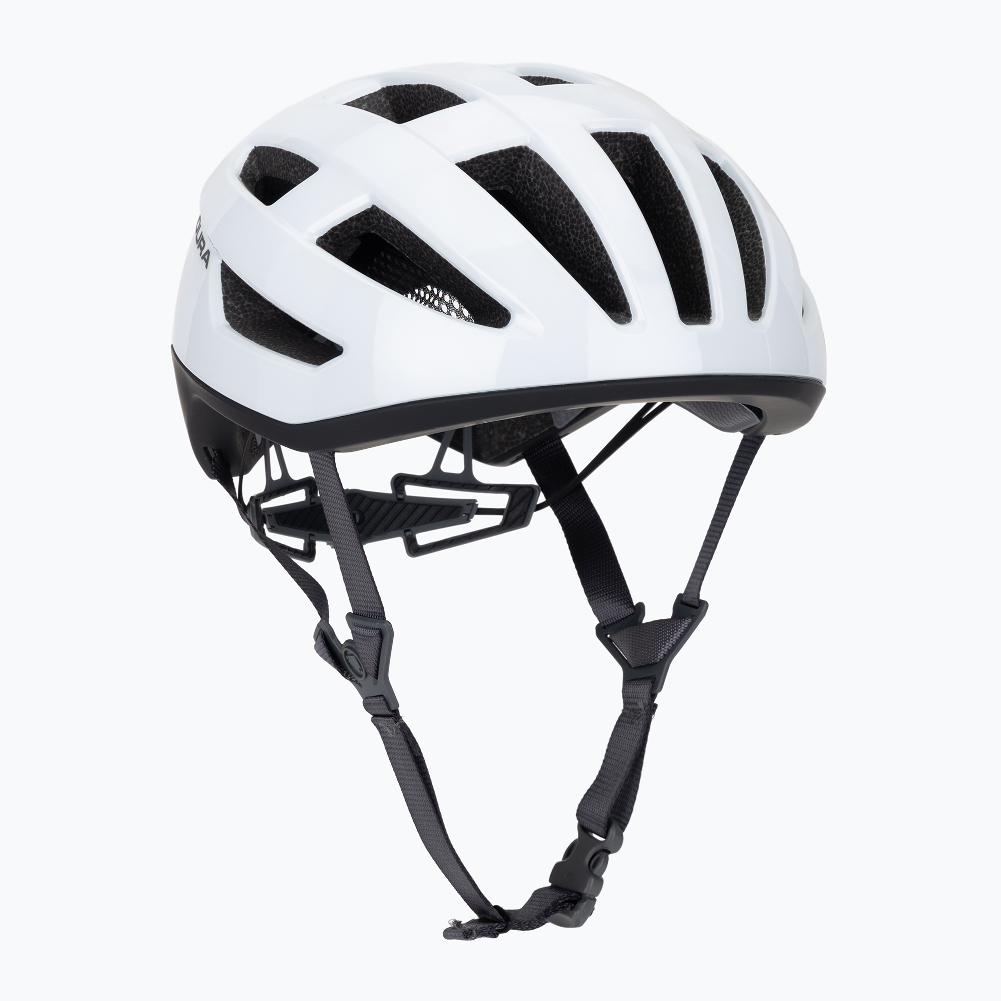 Бяла велосипедна каска Endura Xtract
