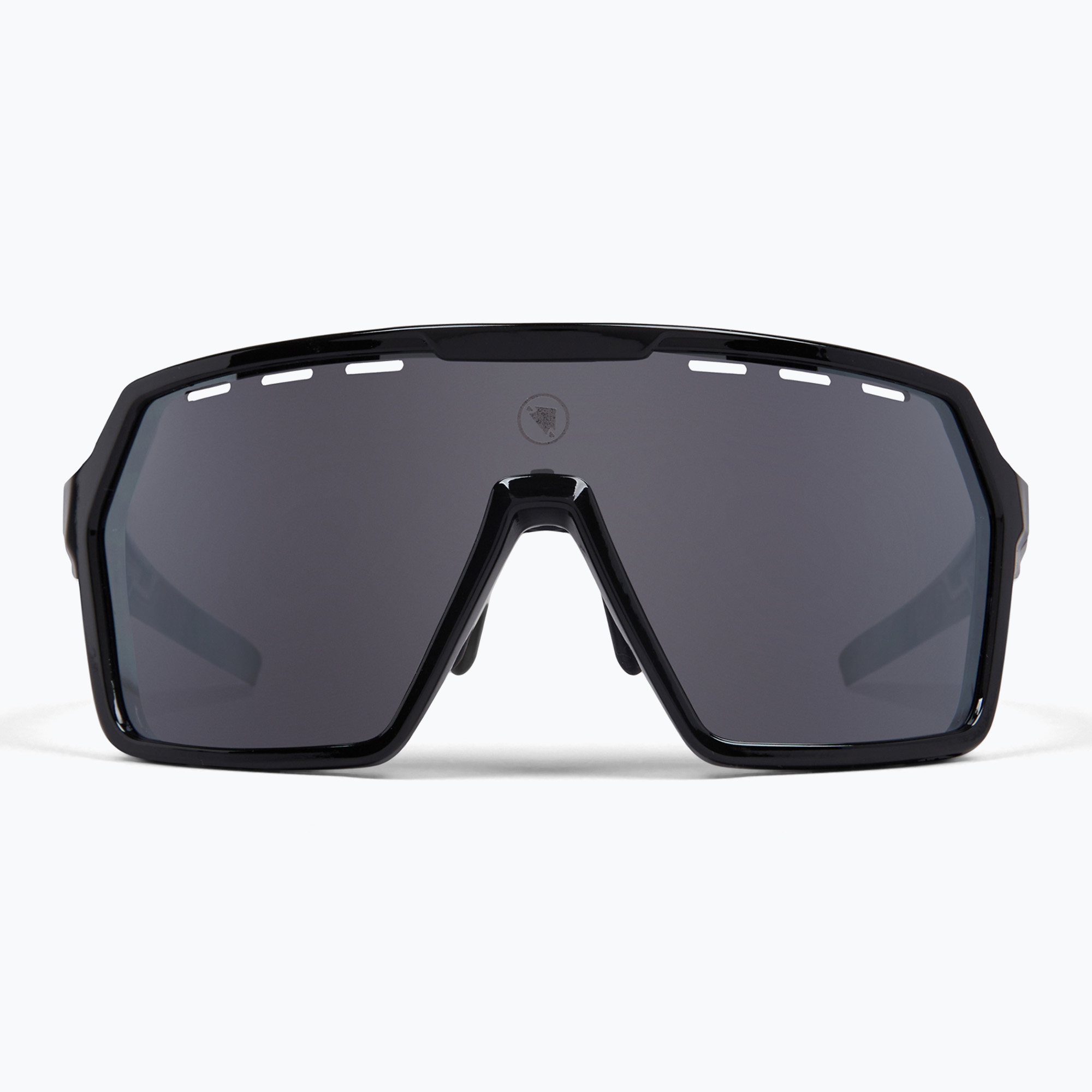 Occhiali da sole Endura Singletrack nero/platino revo smoke/argento chiaro flash mirror