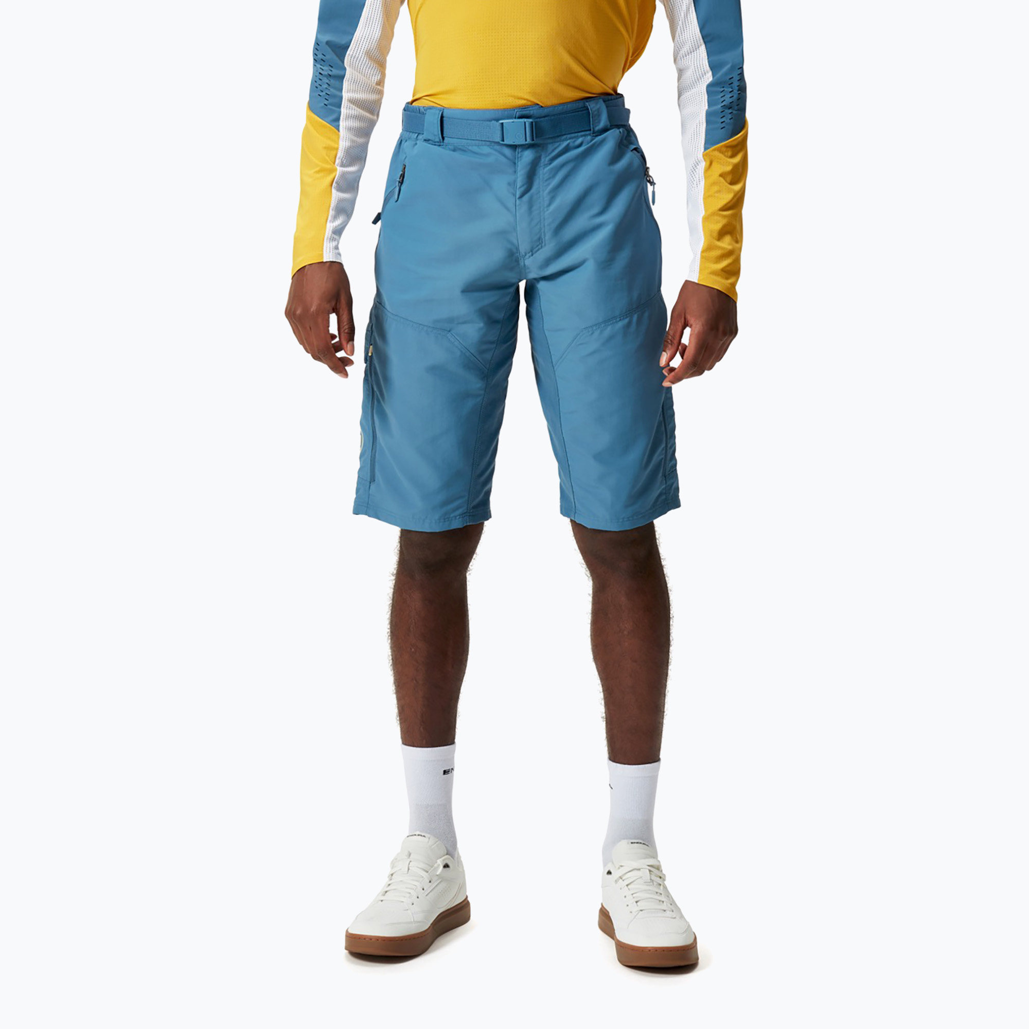 Pánske cyklistické šortky Endura Hummvee Short blue steel (Hummvee Short E8117SB)