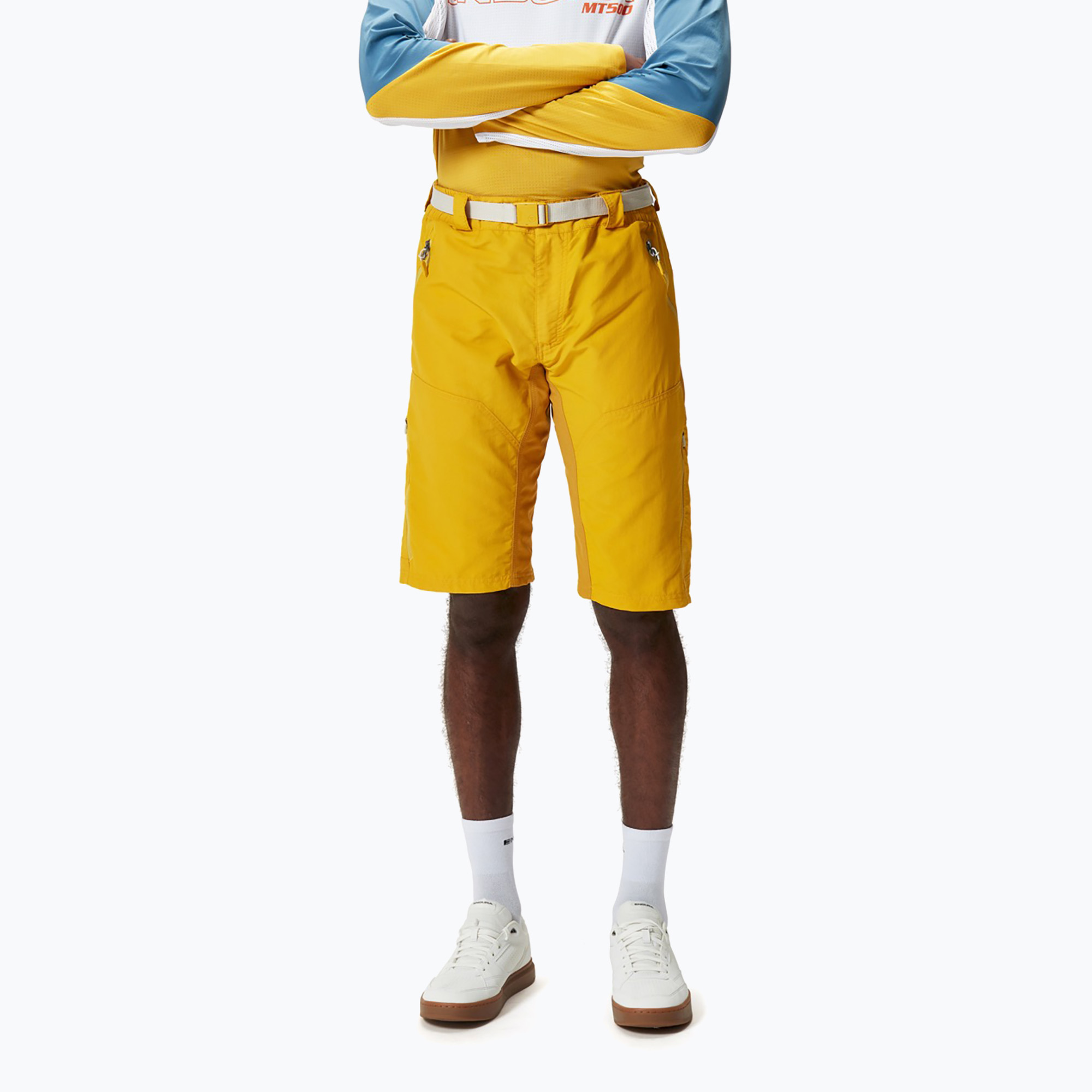 Pánske cyklistické šortky Endura Hummvee Short mustard (Hummvee Short E8117YM)