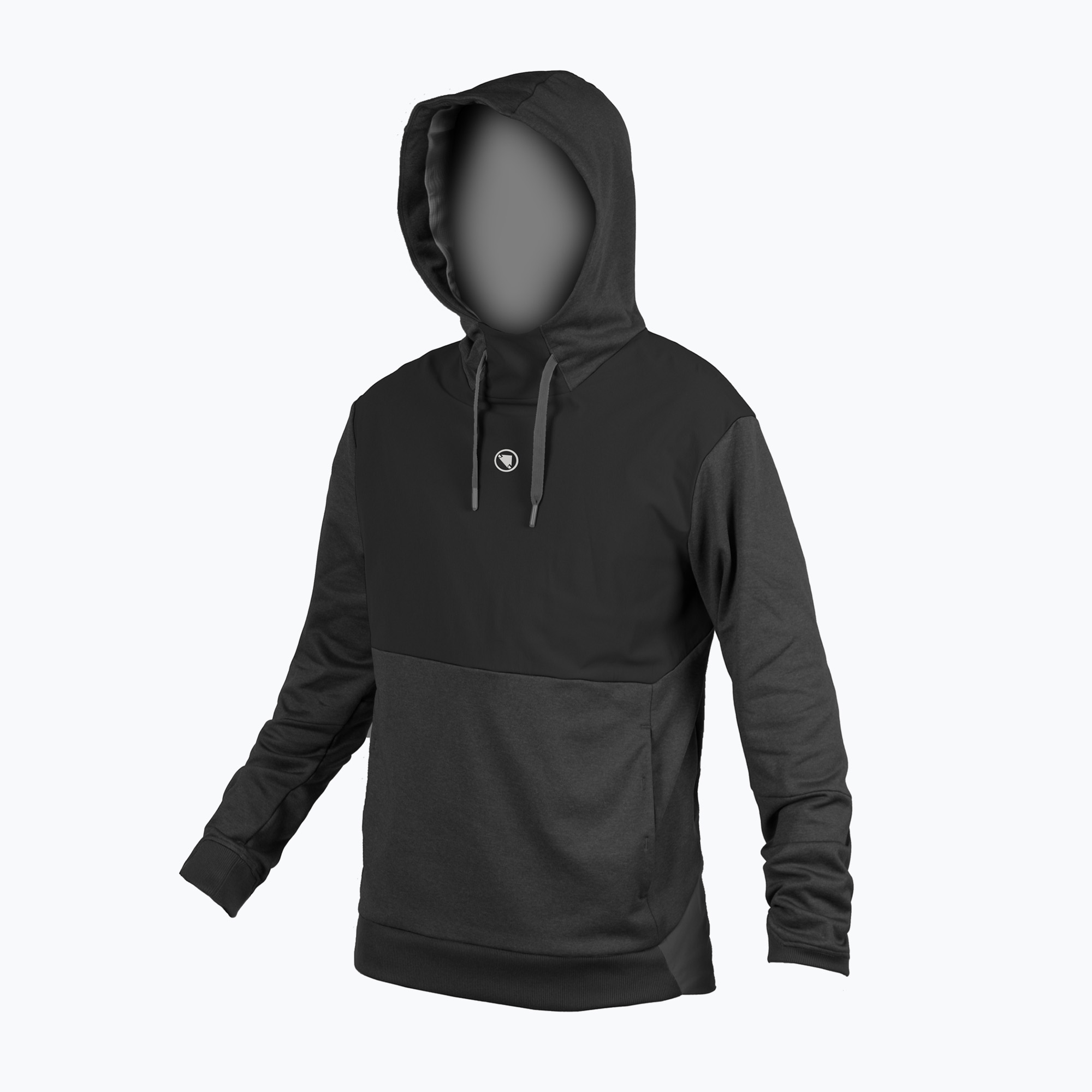 Мъжки суитшърт за колоездене Endura Trailster Tech Hoodie black