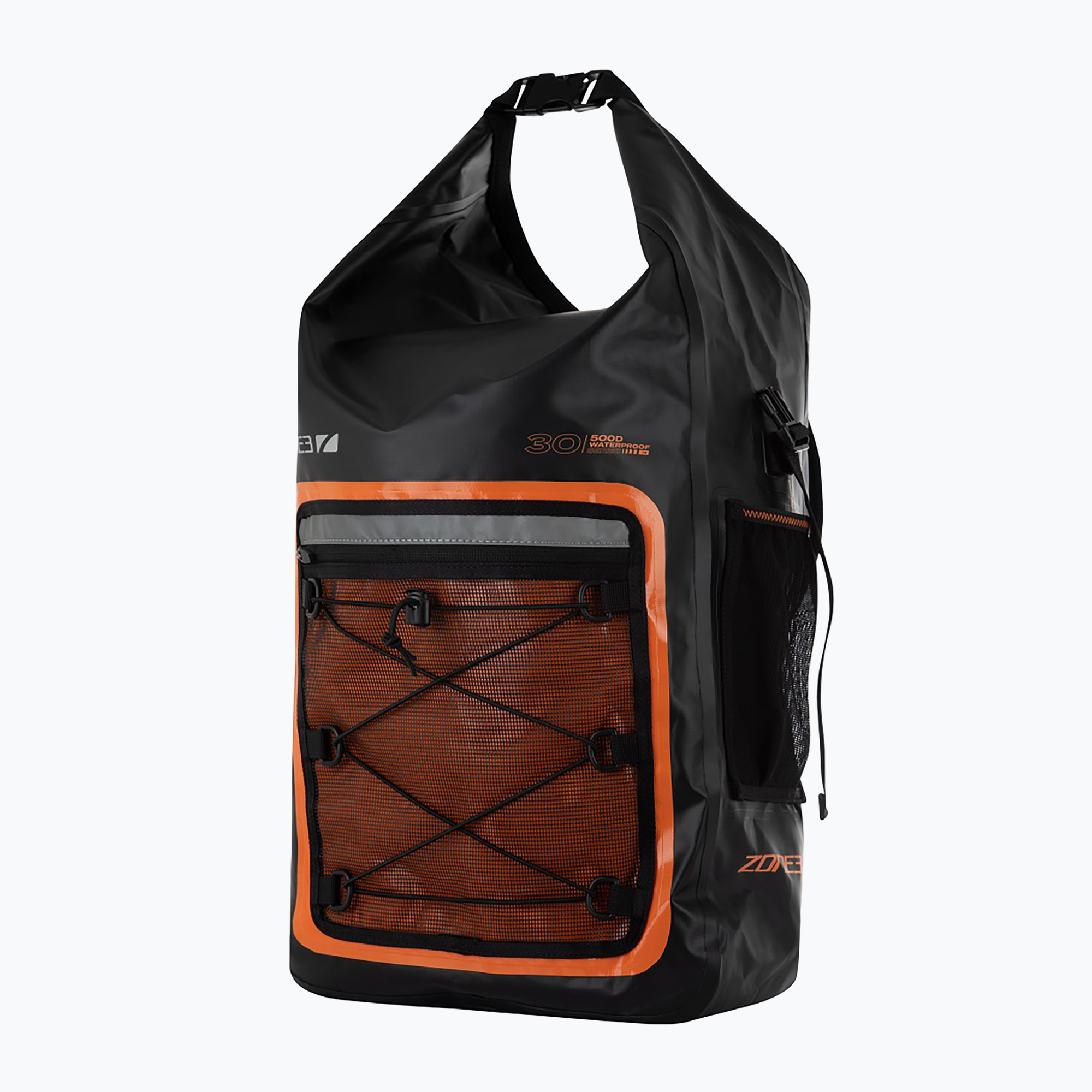Rucsac impermeabil ZONE3 Dry Bag Waterproof 30 l orange/black (Dry Bag Waterproof 30 l SA22DBTB101)