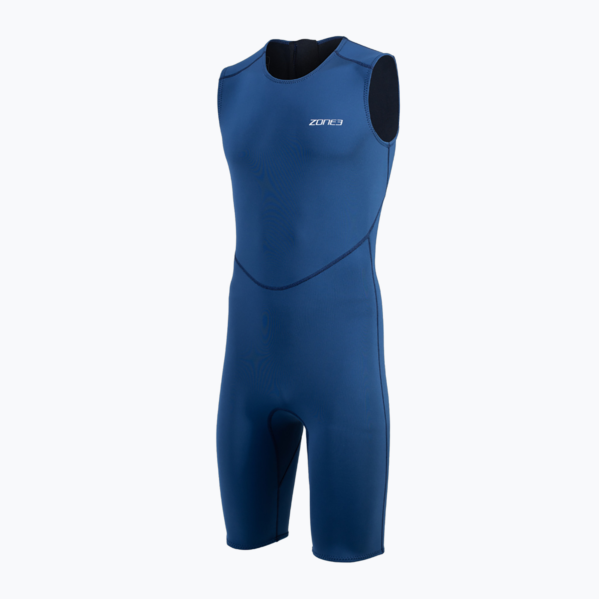 Pianka do pływania męska ZONE3 Yulex Kneeskin 1,5 mm navy/silver 