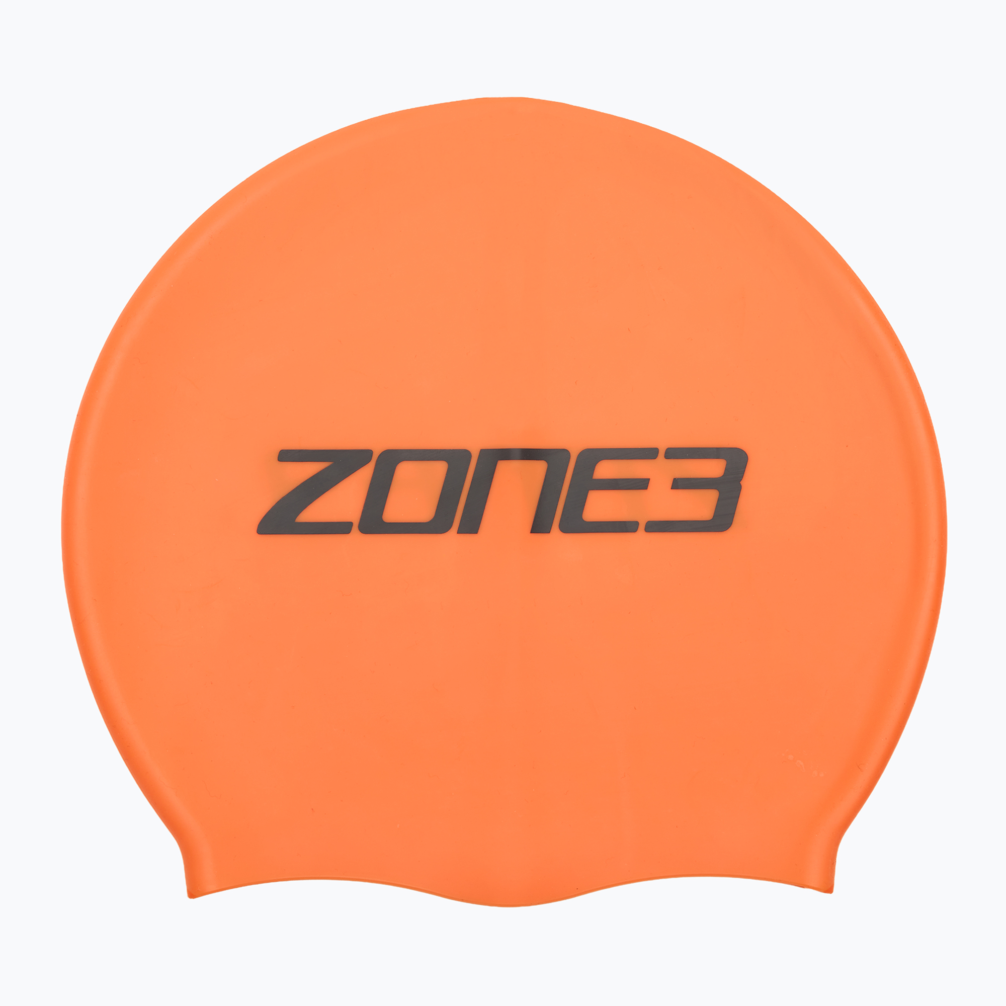 Шапка за плуване ZONE3 Extra Long Hair hi-vis orange