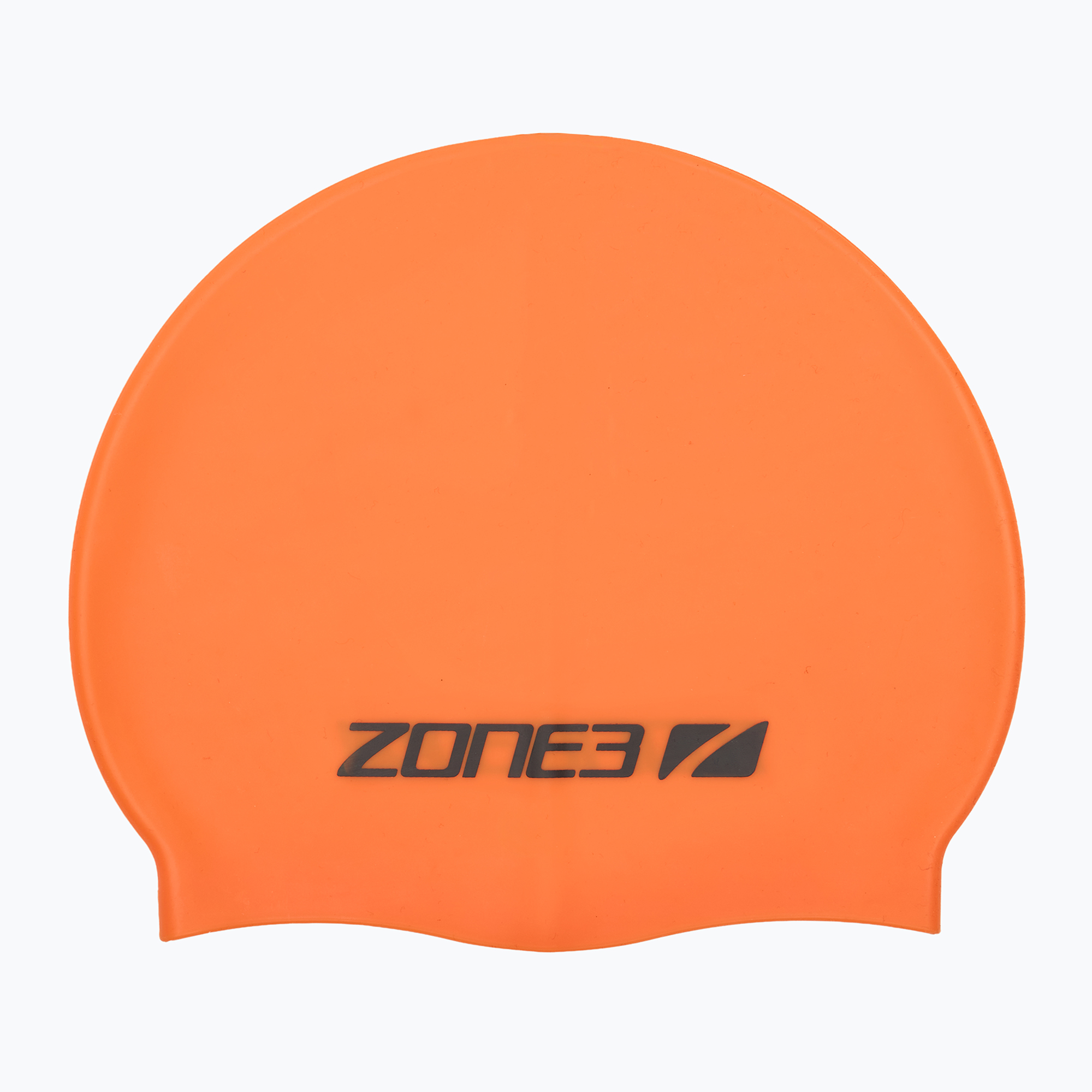 Шапка за плуване ZONE3 Silicone hi-vis orange