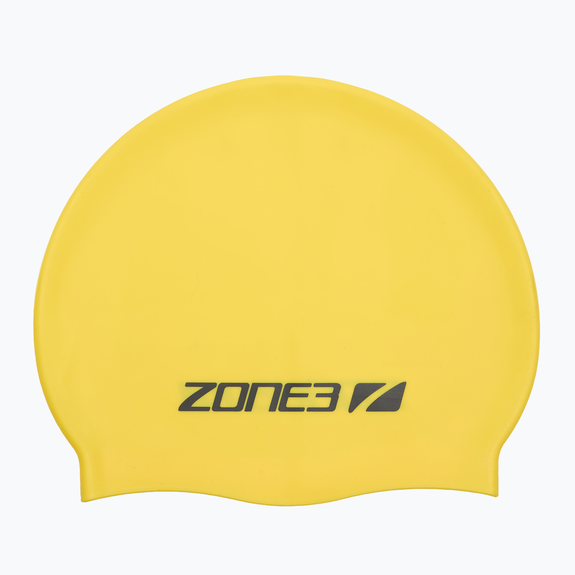 Шапка за плуване ZONE3 Silicone Swim Cap hi-vis yellow