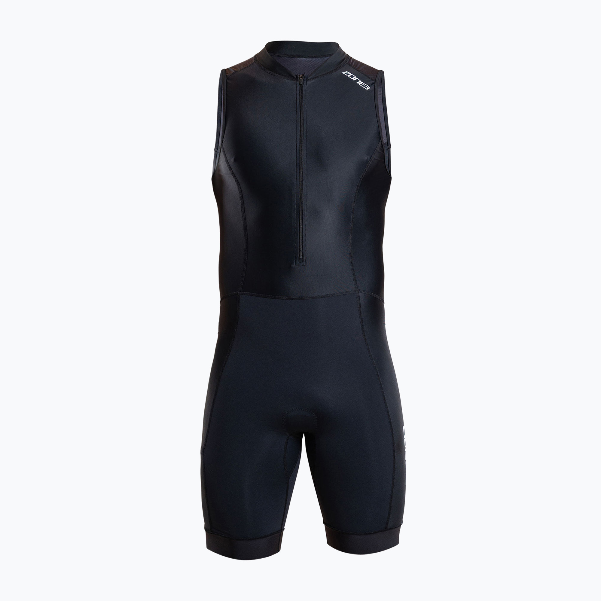 Combinezon de triatlon pentru bărbați ZONE3 Activate  Sleeveless Trisuit black