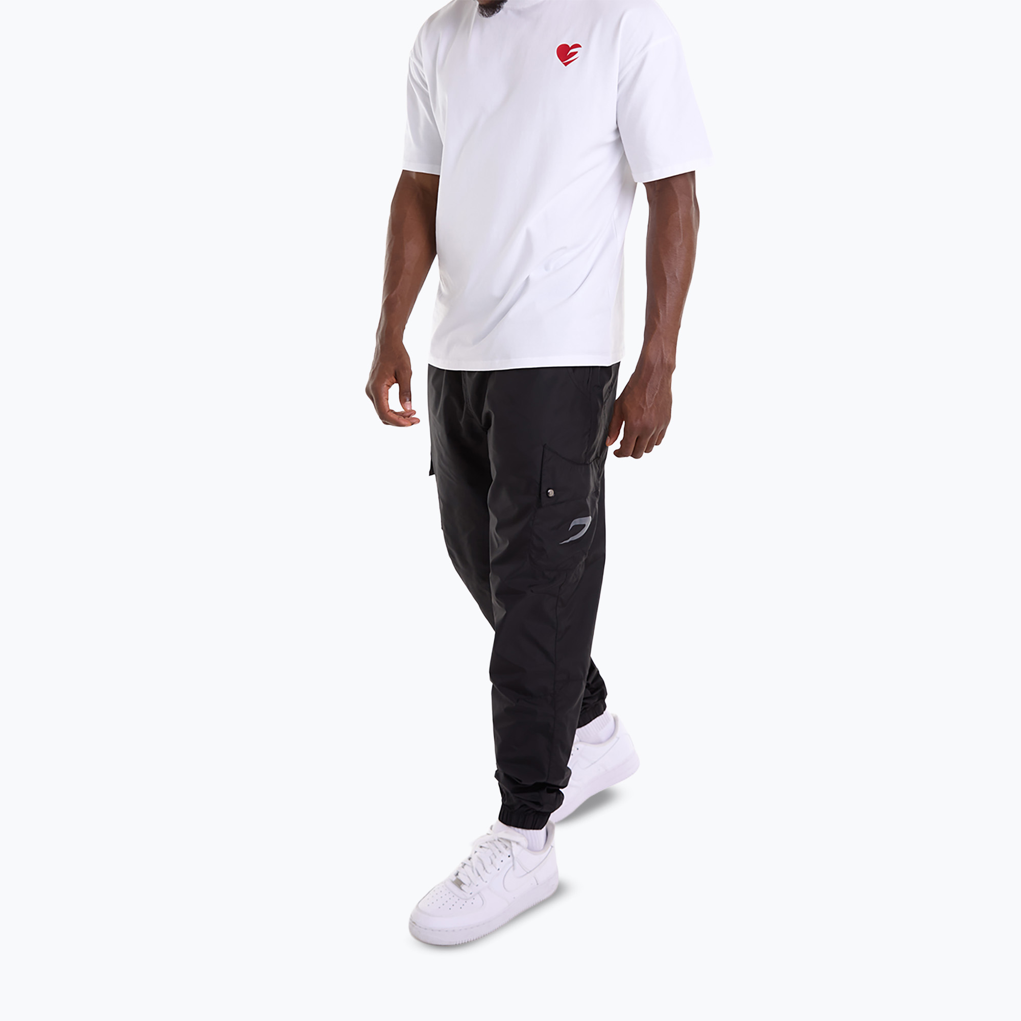 Мъжки панталони за бягане Boxraw Dundee Cargo black