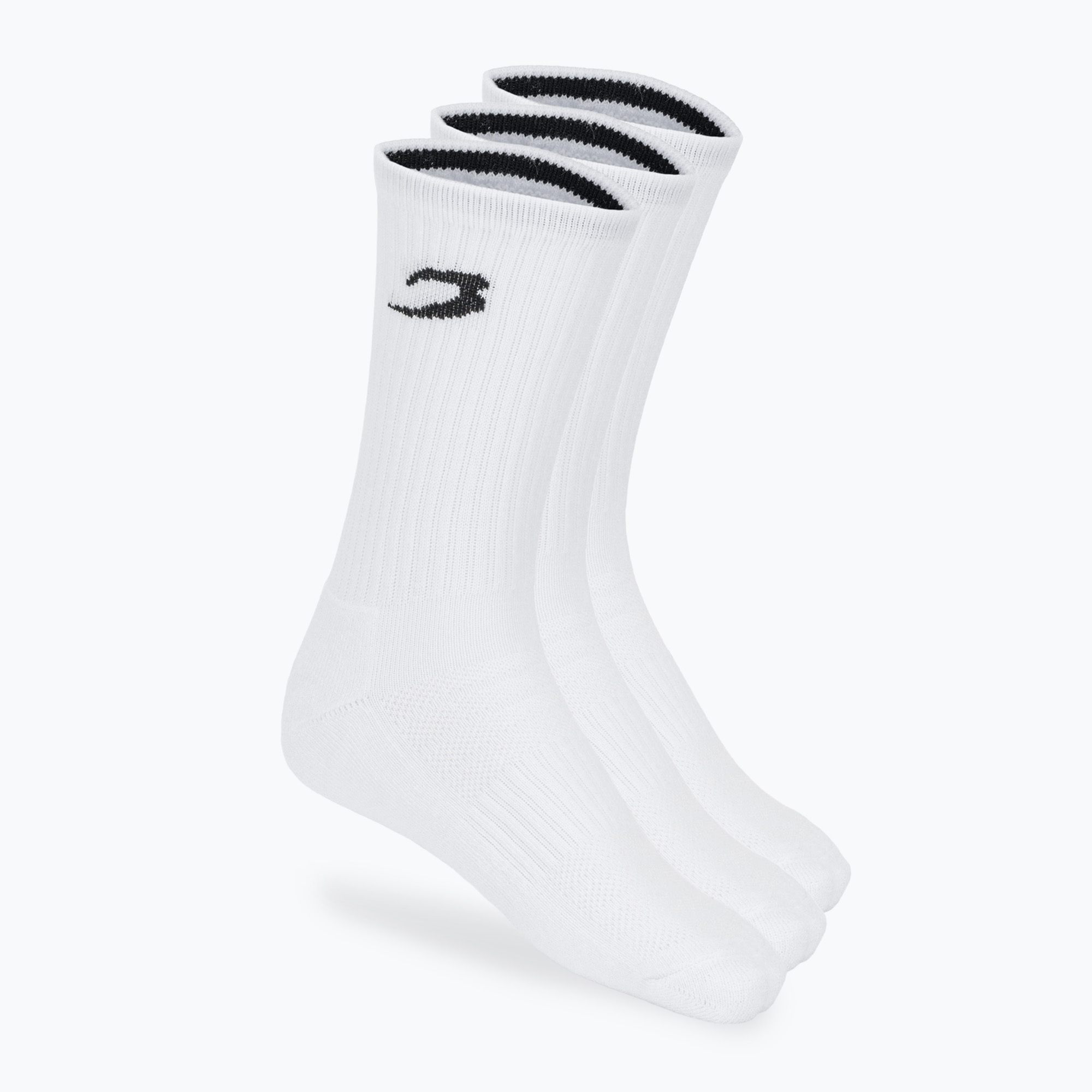 Мъжки чорапи Boxraw Crew 3 szt. White