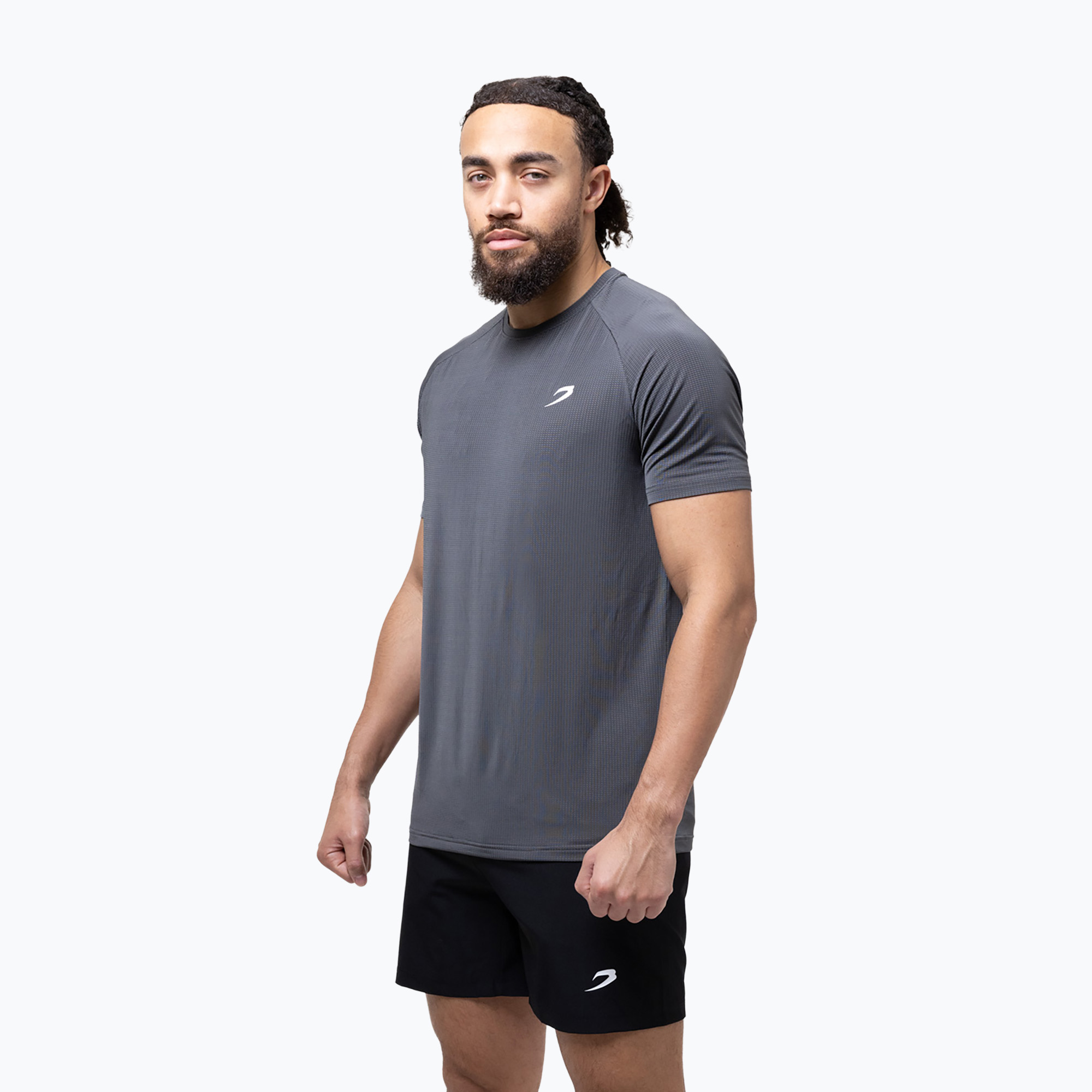 Мъжка тениска BOXRAW Valdes charcoal