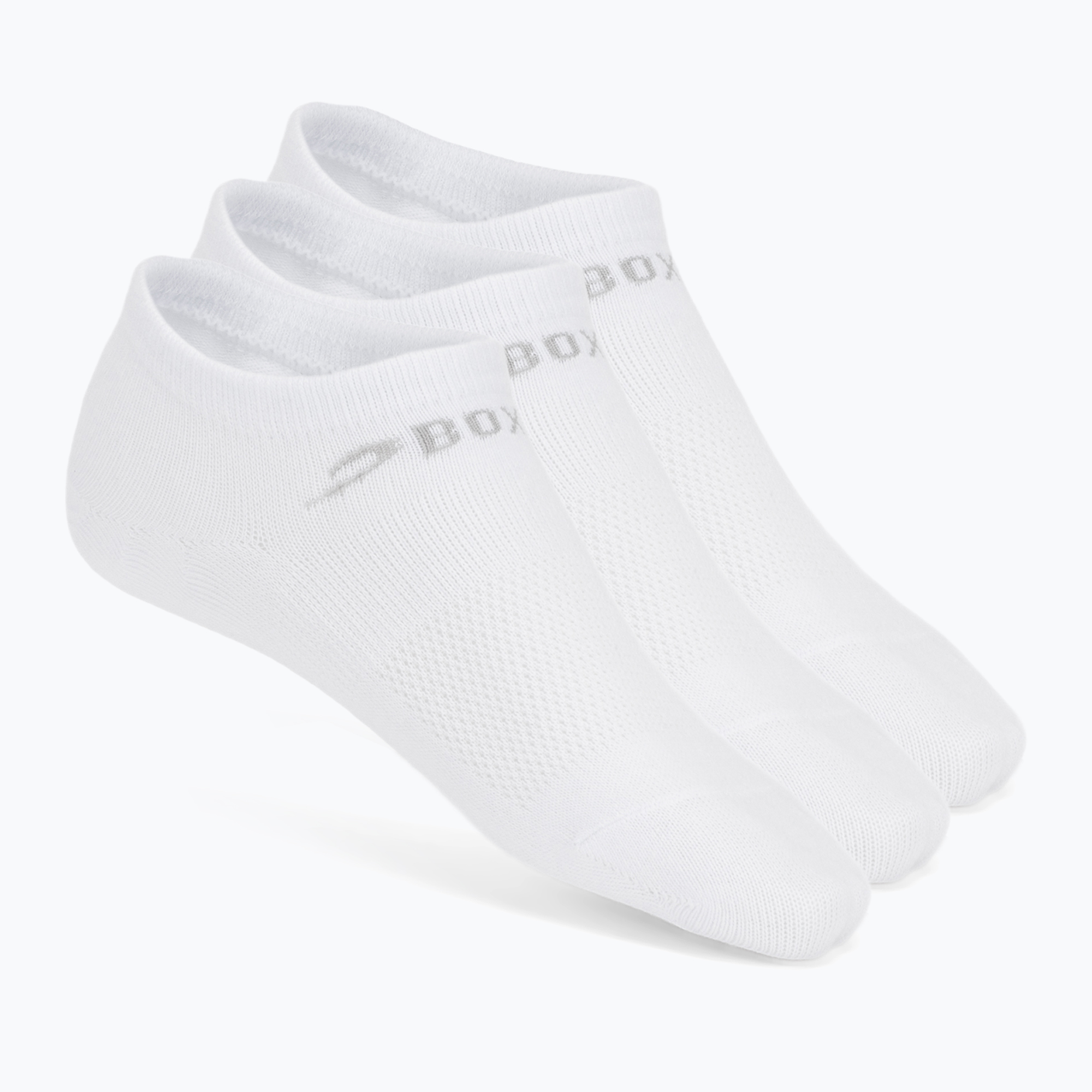 Мъжки чорапи Boxraw Trainer 3 szt. White