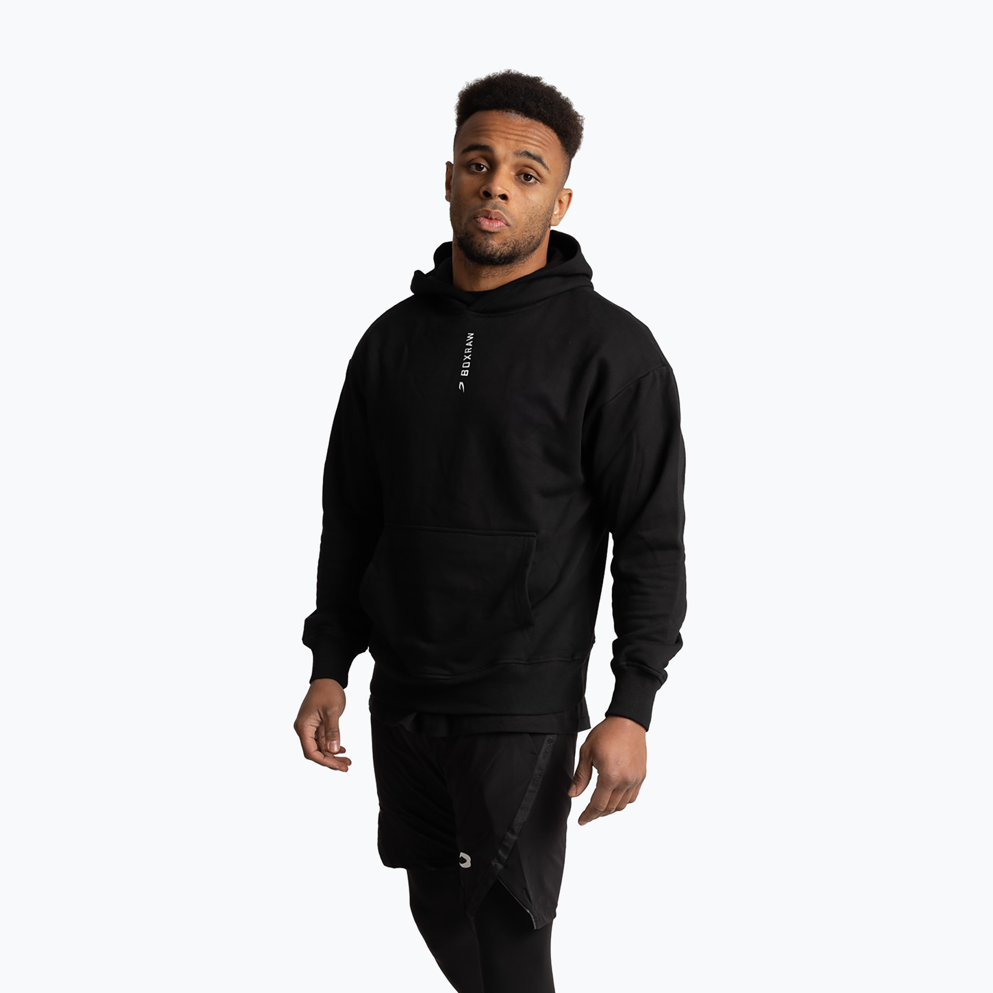 Мъжки суитшърт Boxraw Strike Oversized Hoodie black