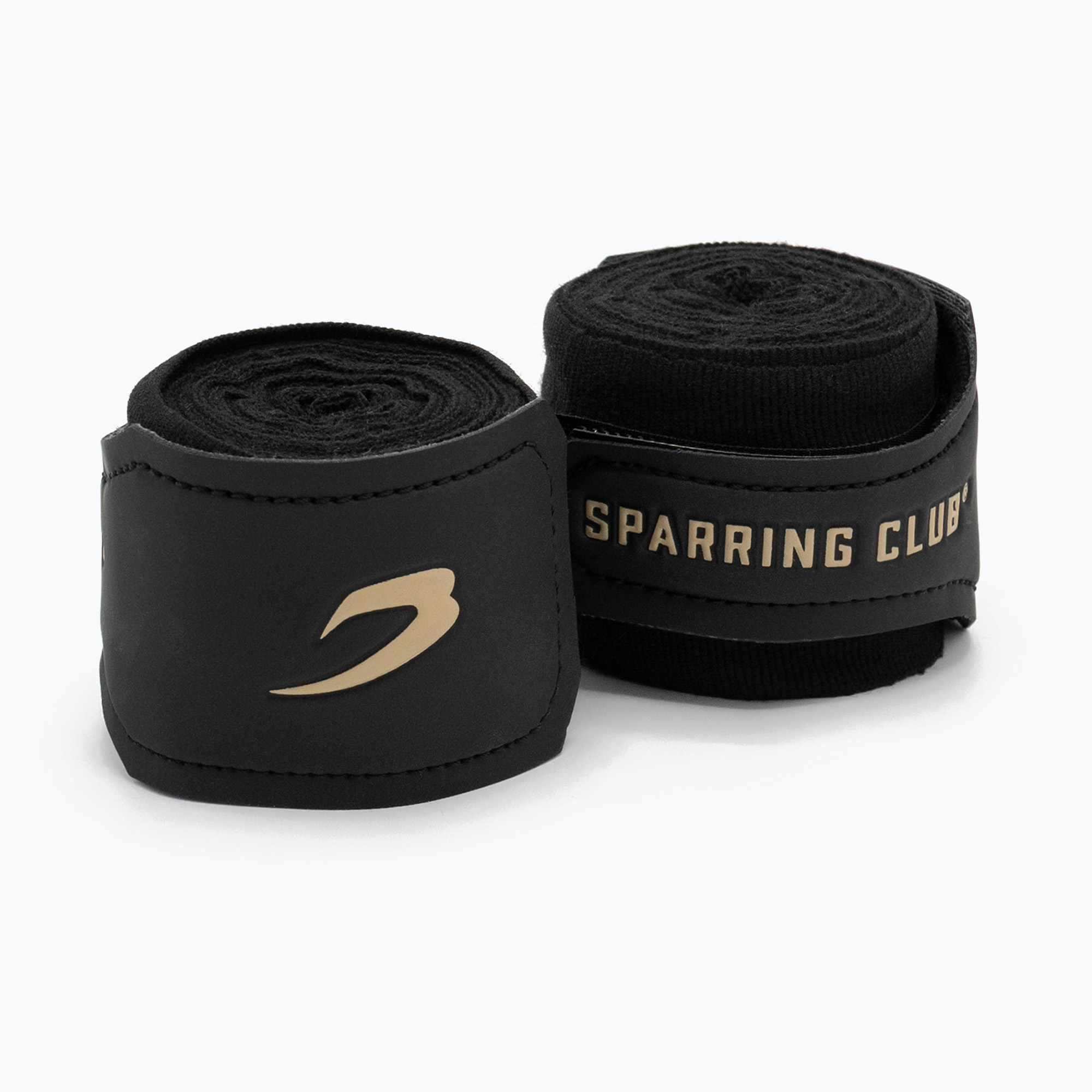 Bandaje de box BOXRAW Sparring Club Hand Wraps 450 cm black