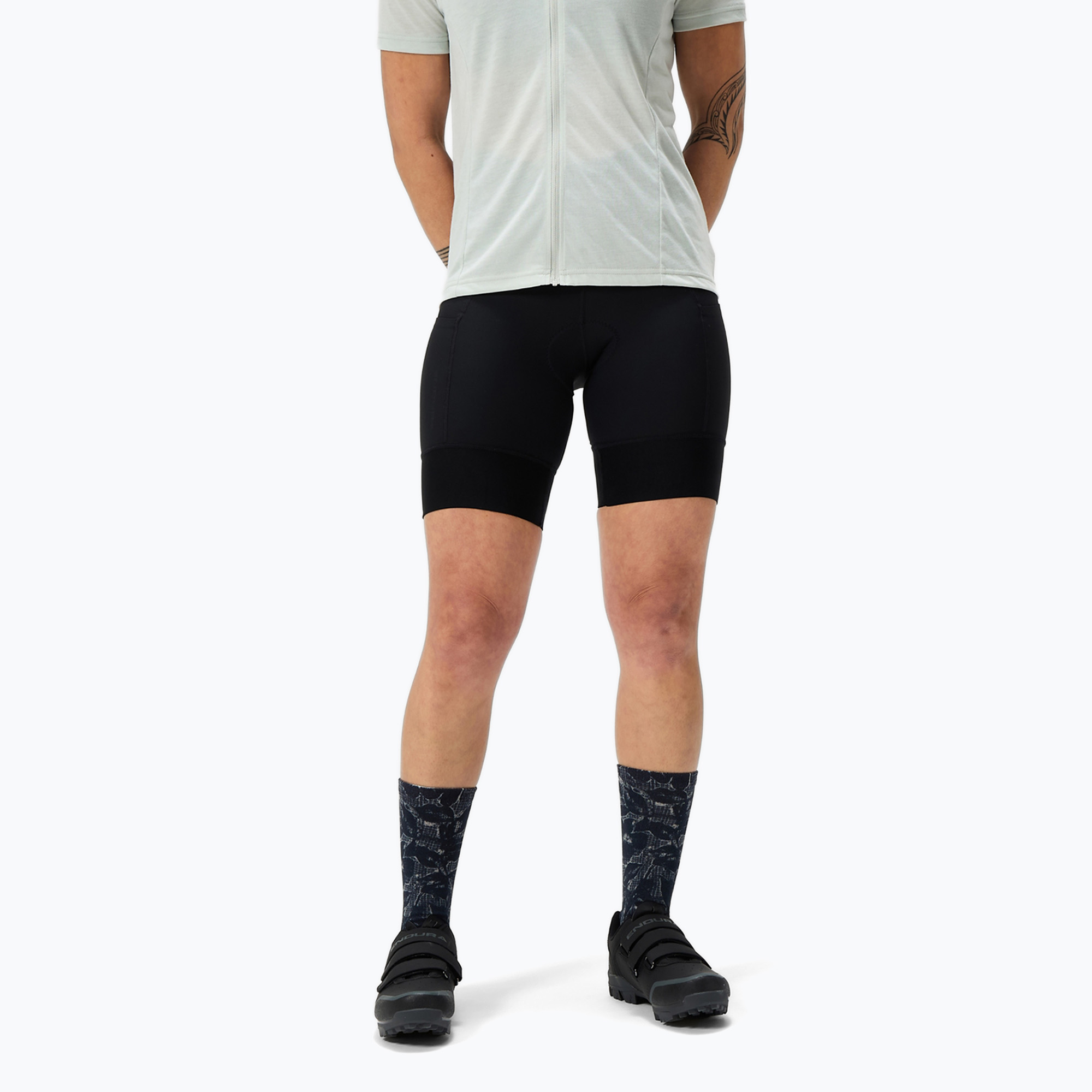 Дамски къси панталони за колоездене Endura Loop Waist Short W black