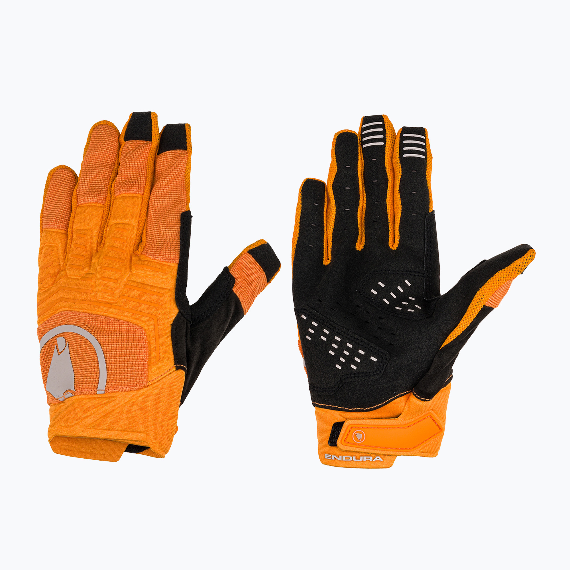 Мъжки велосипедни ръкавици Endura Singletrack II end orange