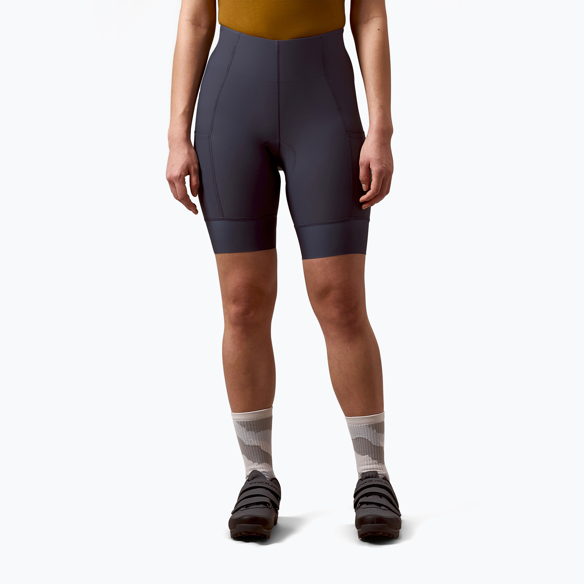 Дамски колоездачни шорти Endura Loop Waist Short W carbon grey