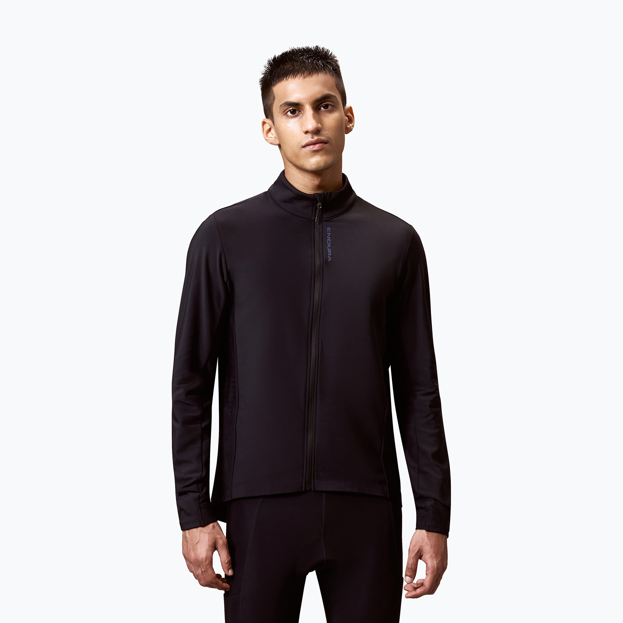 Мъжки суитшърт за колоездене Endura Loop Ride L/S Jersey black