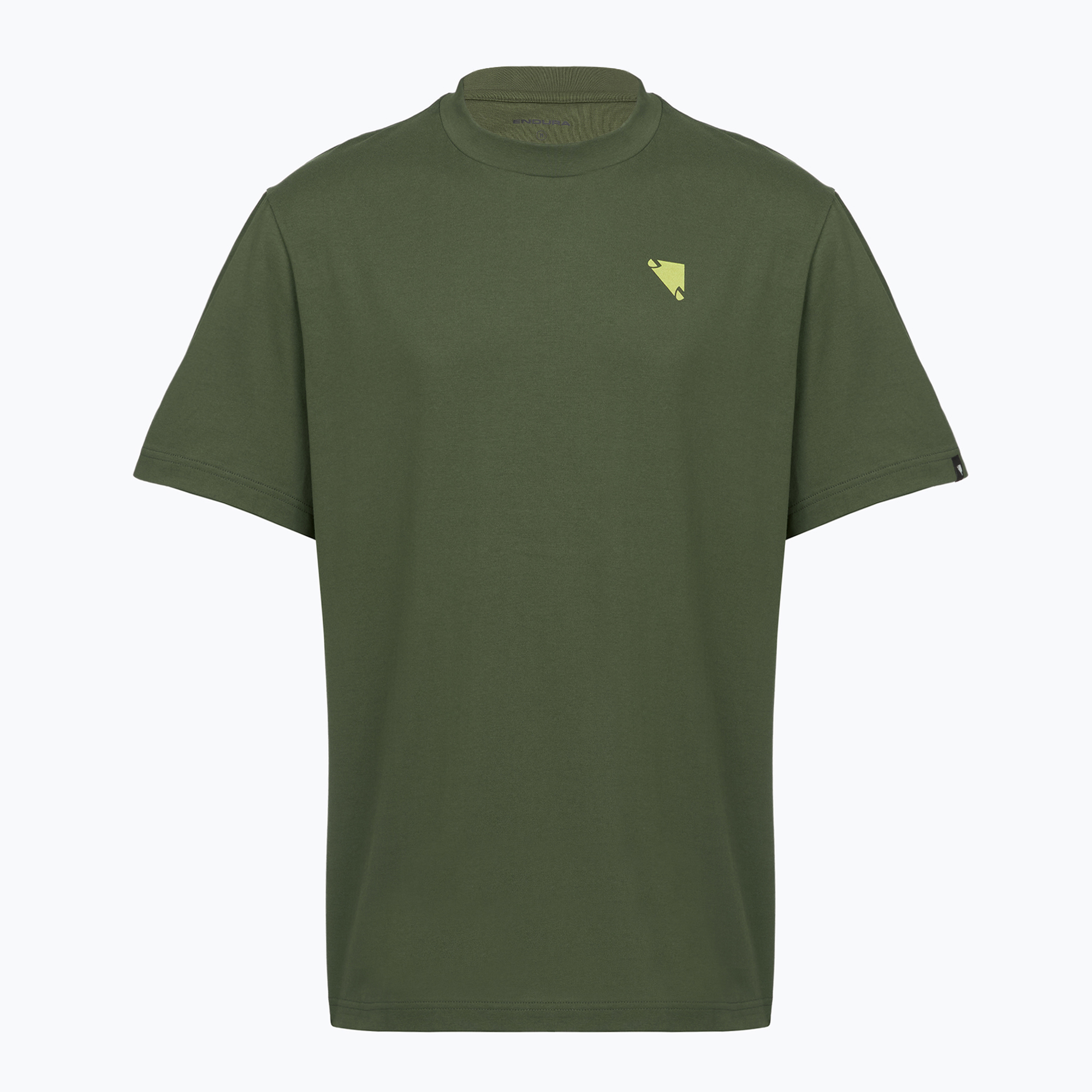 Тениска за колоездене Endura Icon Logo Graphic Tee olive-green