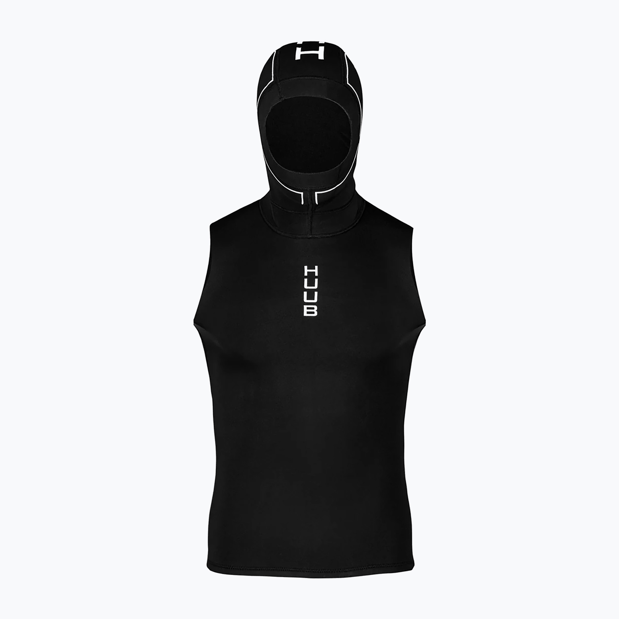 Docieplacz neoprenowy HUUB Neoprene Hooded Vest black/silver 