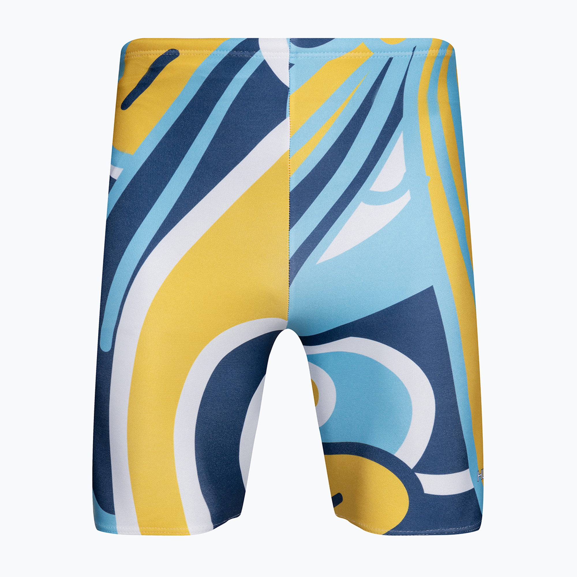 Boxeri de baie pentru bărbați HUUB Brownlee Jammer Jonny navy/yellow (Brownlee Jammer Jonny)