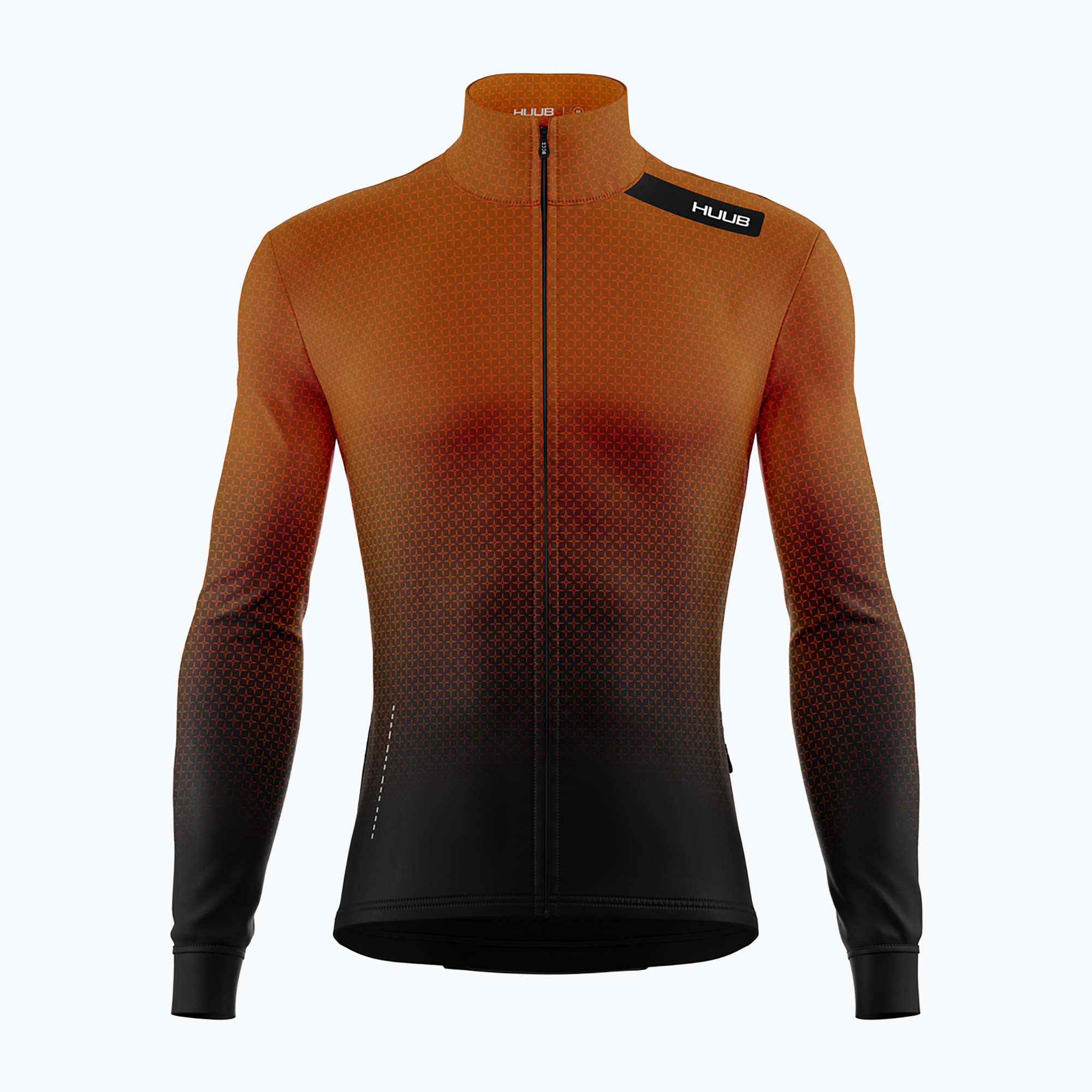 HUUB Core 4 Thermal LS copper brown мъжки колоездачен анцуг с дълъг ръкав