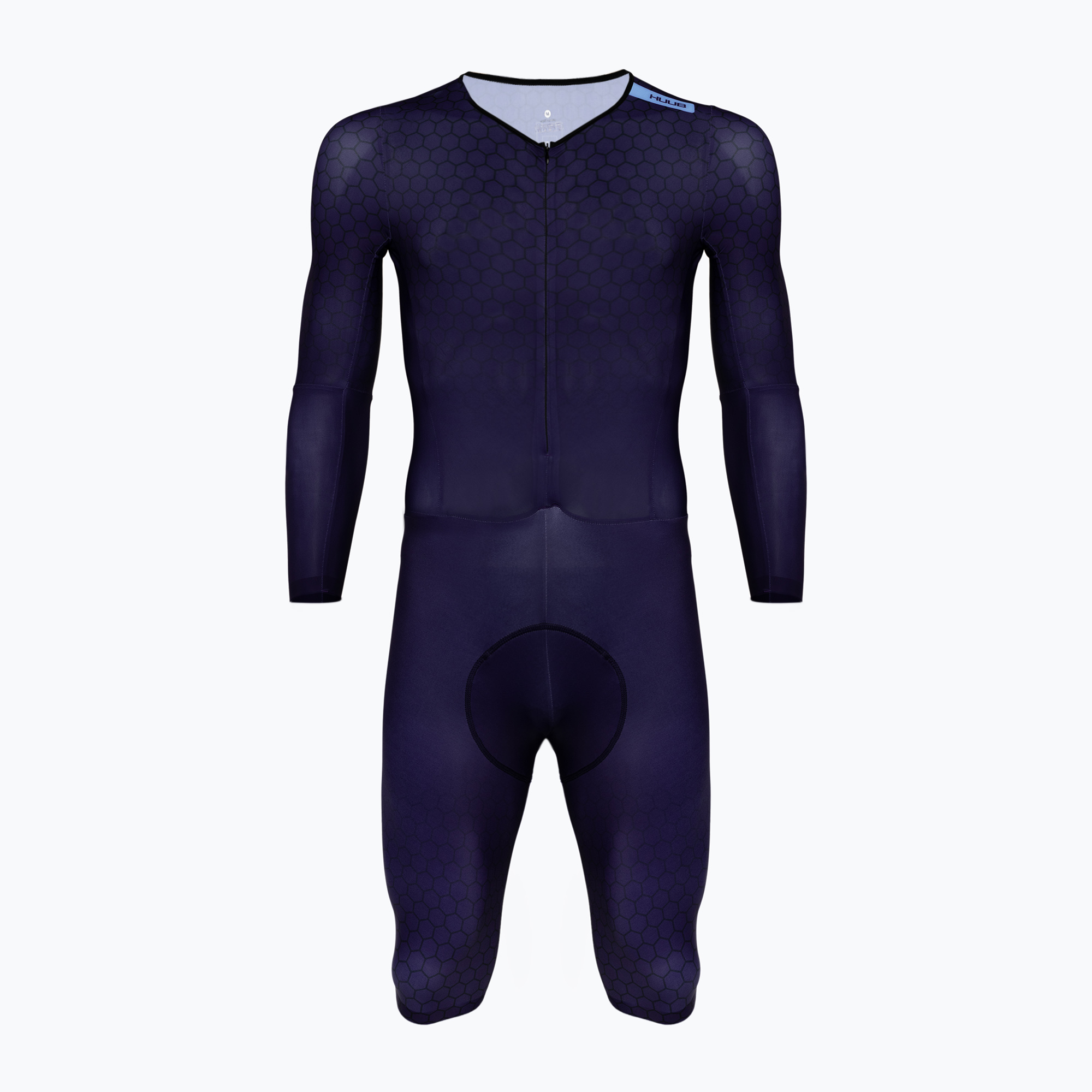 Мъжки гащеризон за колоездене HUUB Huub Skin Suit plum